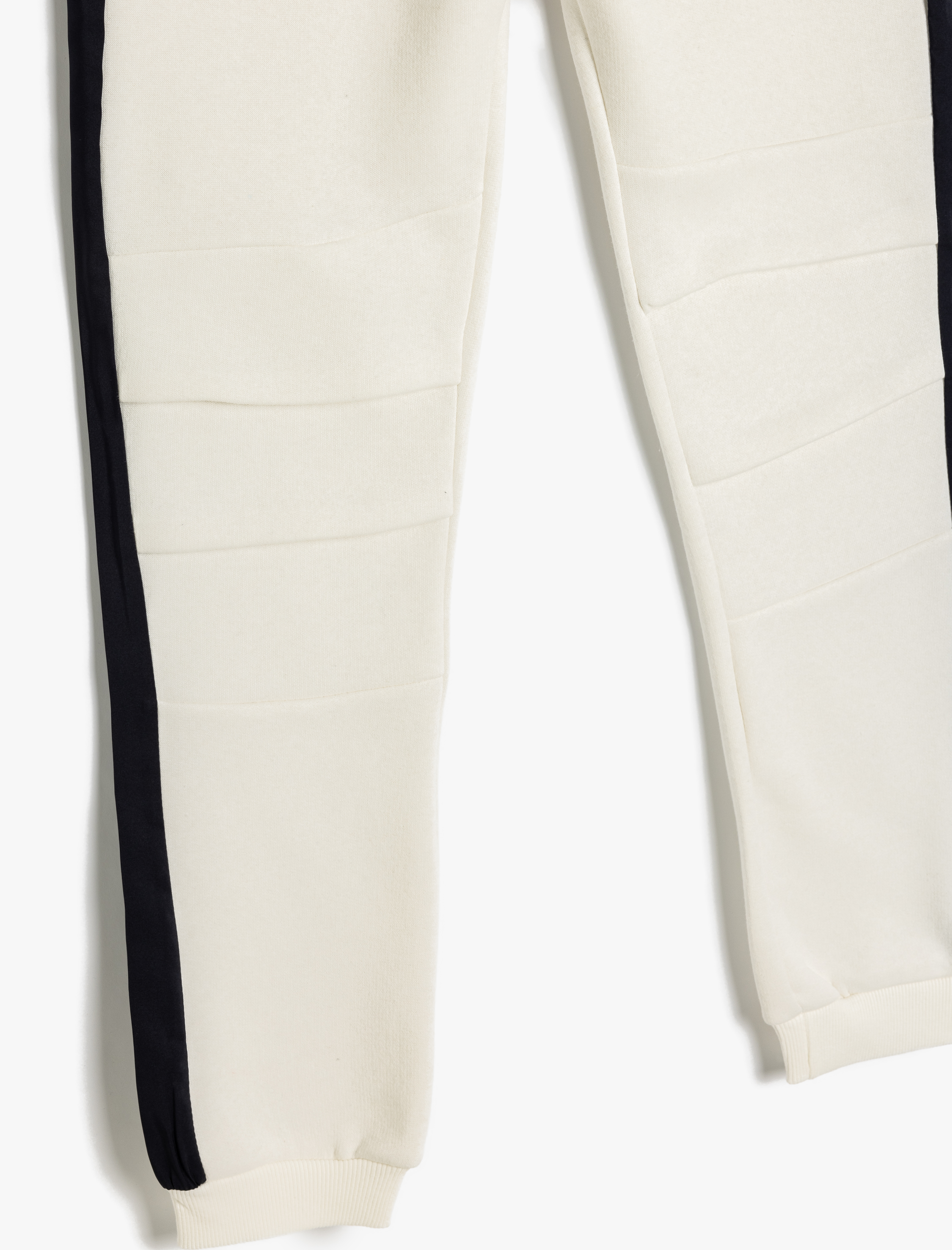  Erkek Çocuk Pamuklu Renk Bloklu Beli Bağlamalı Şardonlu Jogger Eşofman Altı