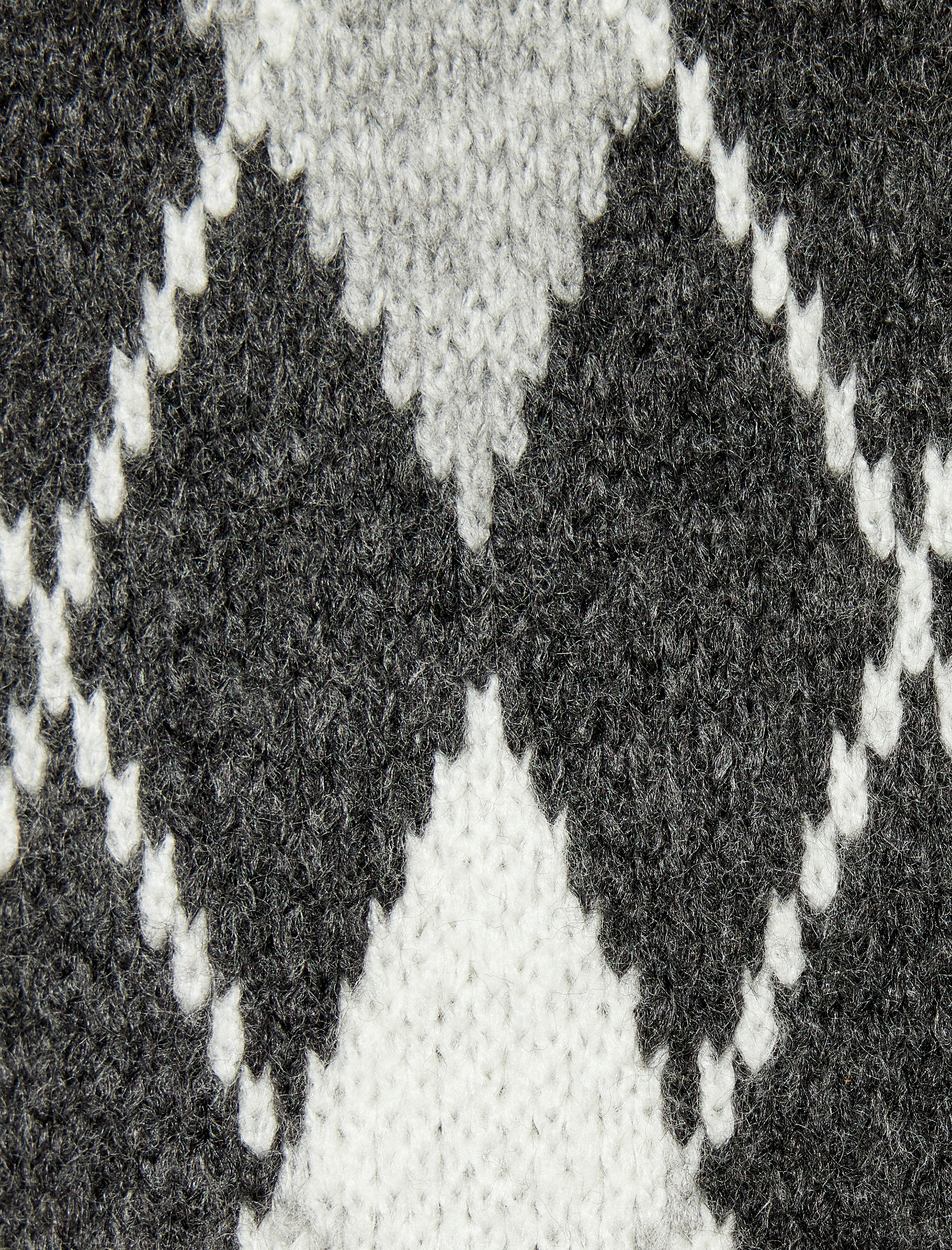   Kolsuz Süveter Polo Yaka Geometrik Desenli