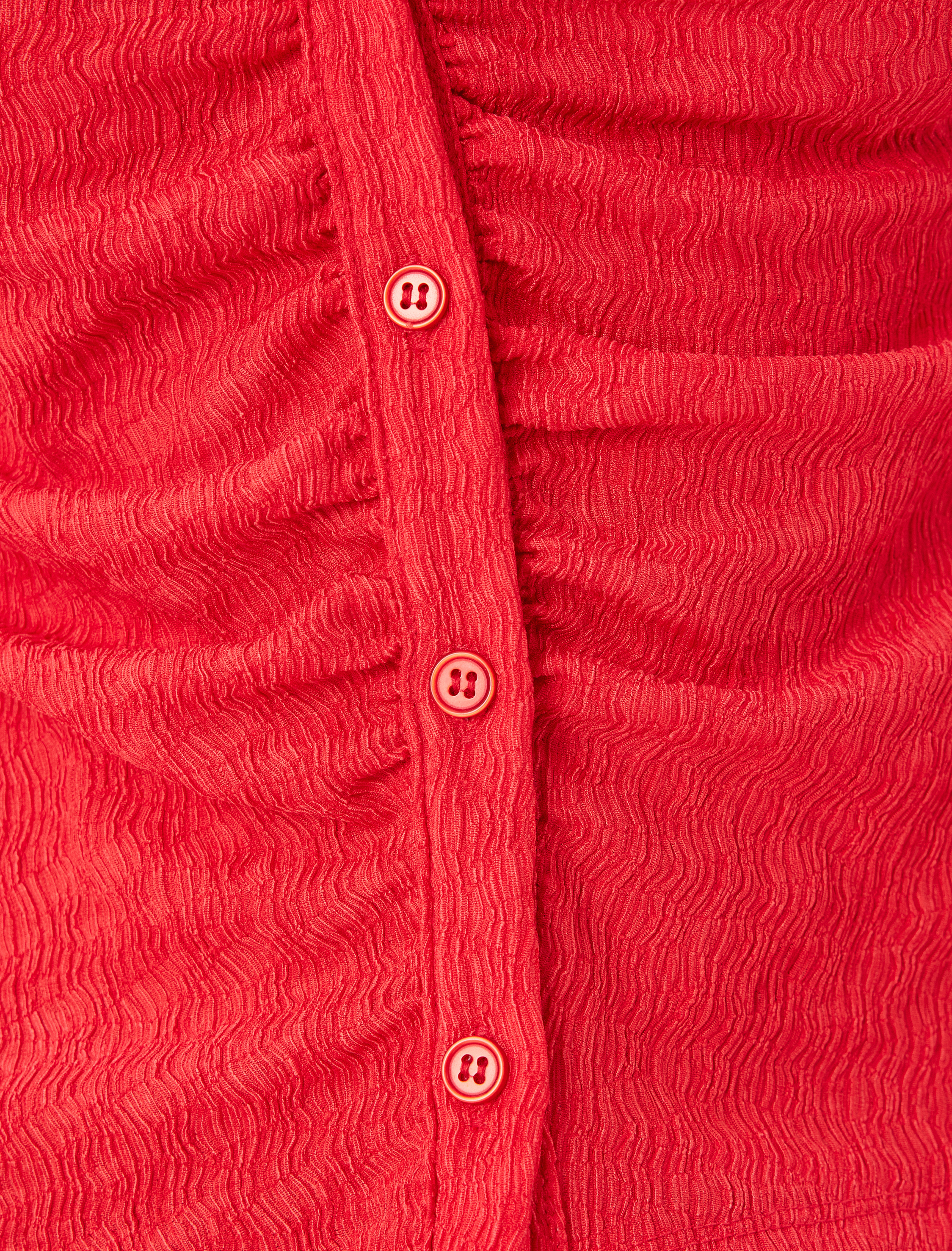   Dokulu Uzun Kollu Gömlek Yaka Düğmeli Slim Fit Tişört Bürümcük