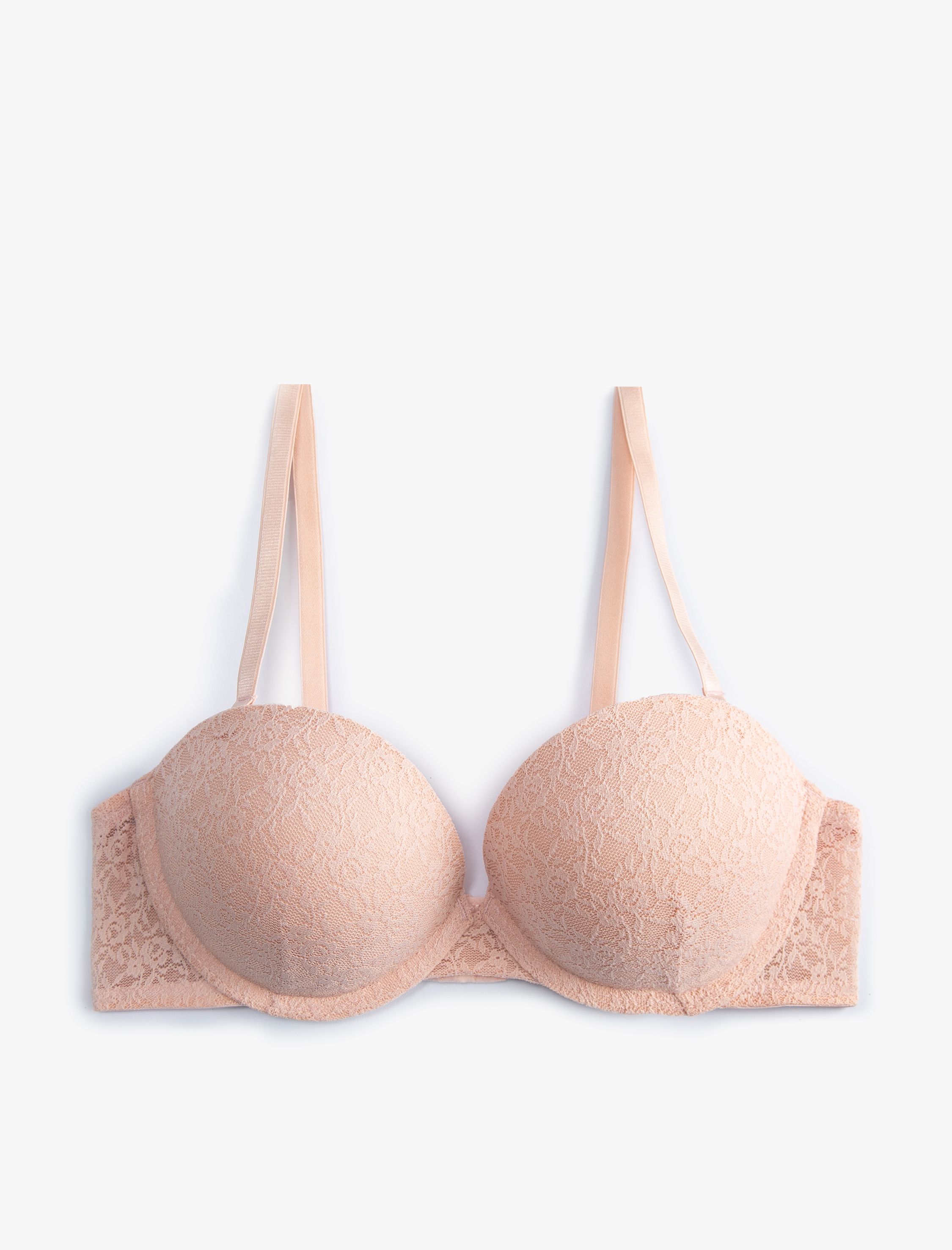 Destekli Dolgulu Sütyen Balenli Kaplı