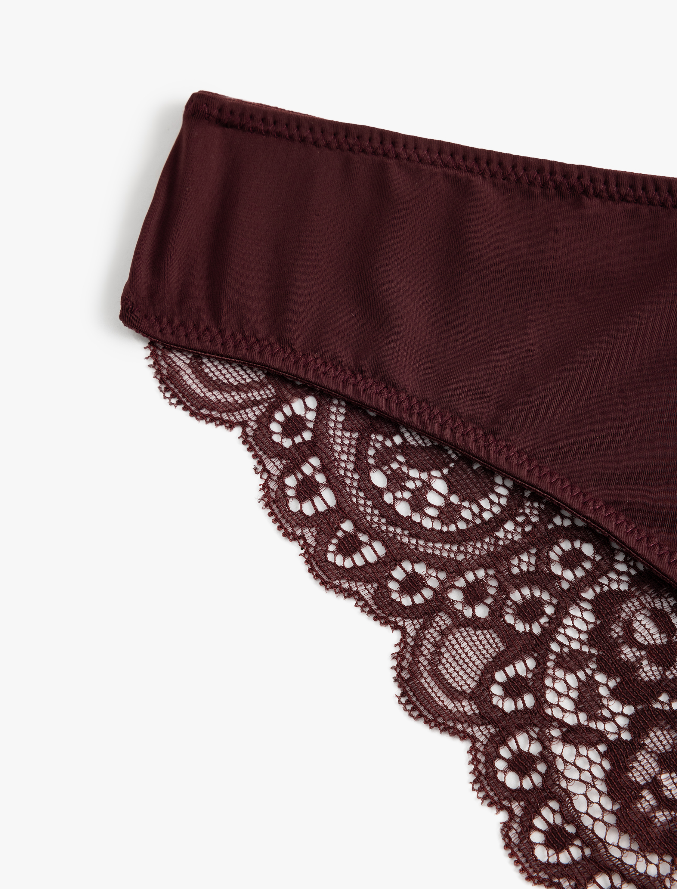   Arkası Dantel Detaylı Brazilian Külot