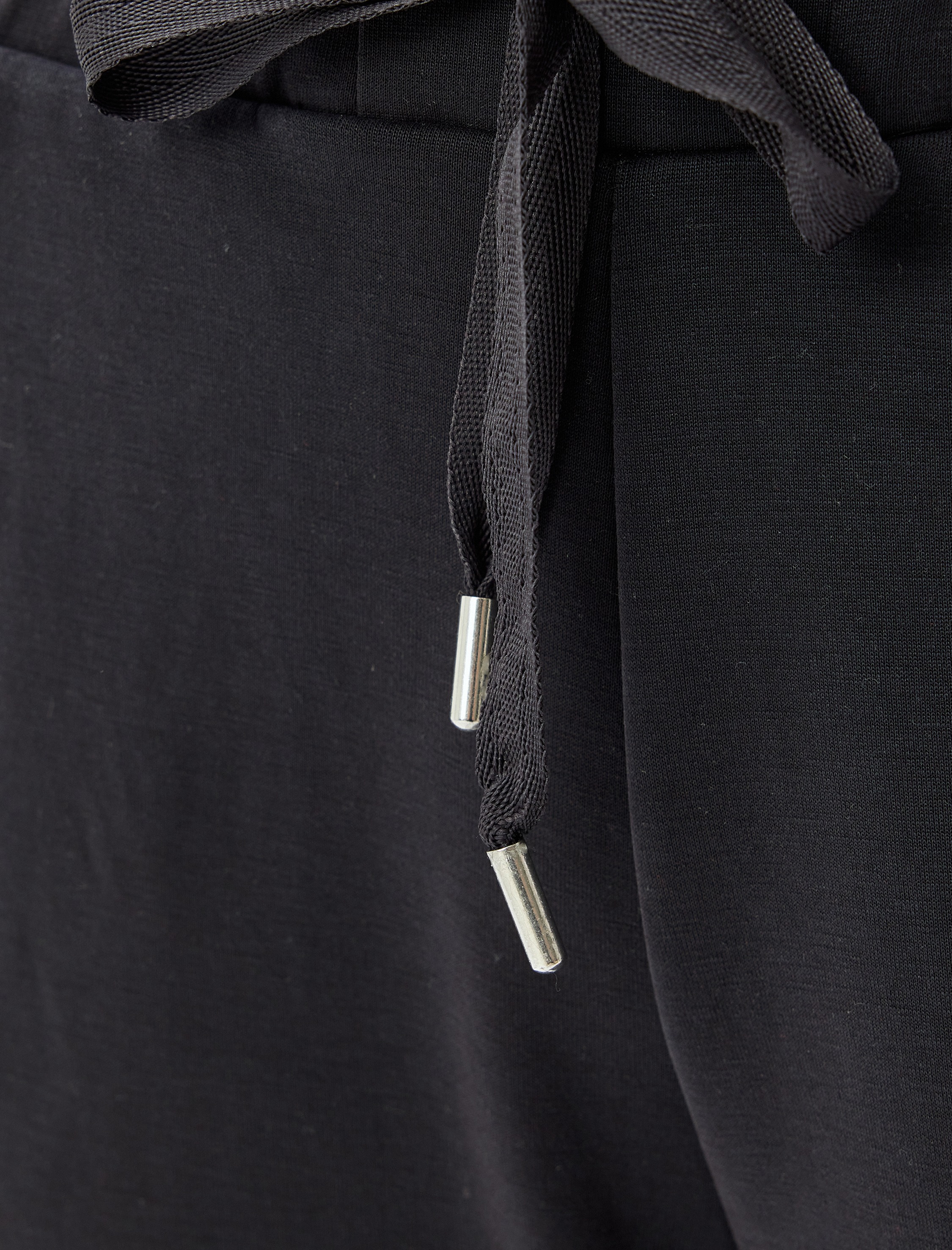   Jogger Eşofman Altı Yüksek Bel Bağcıklı Cep Detaylı Modal