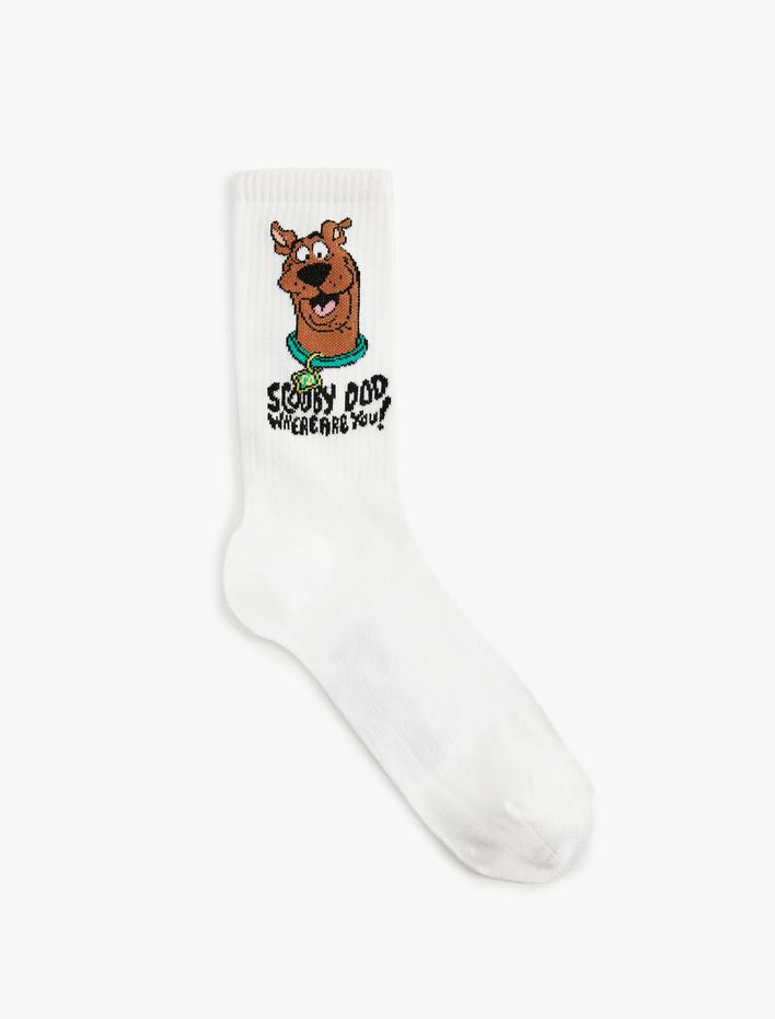 Erkek Scooby Doo Çorap Lisanslı Soket Pamuk Karışımlı