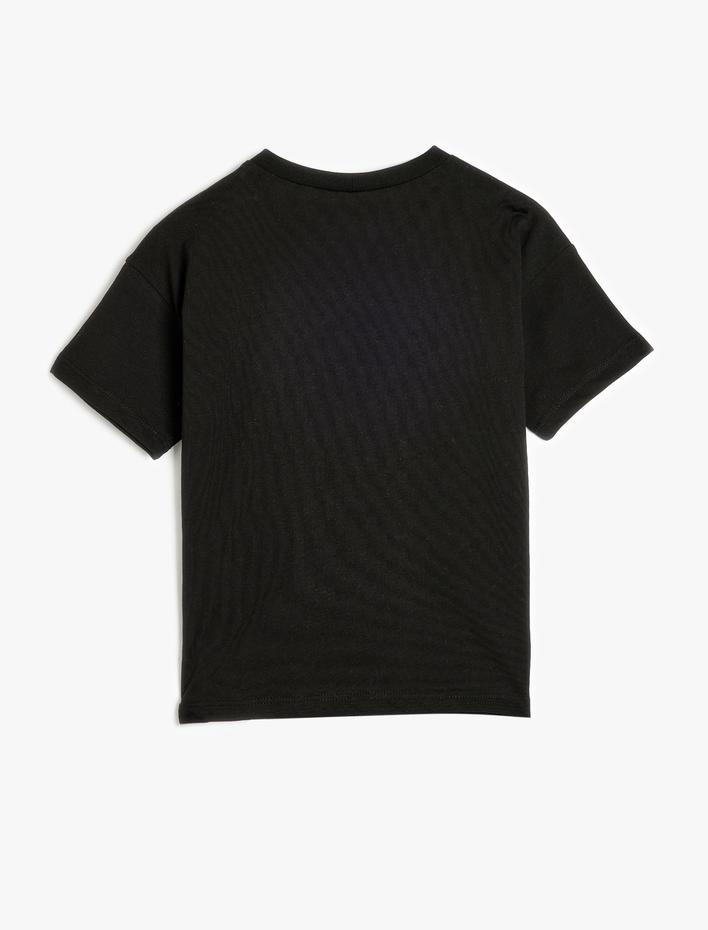 Erkek Bebek Örümcek Adam Tişört Lisanslı Kısa Kollu Bisiklet Yaka Pamuklu