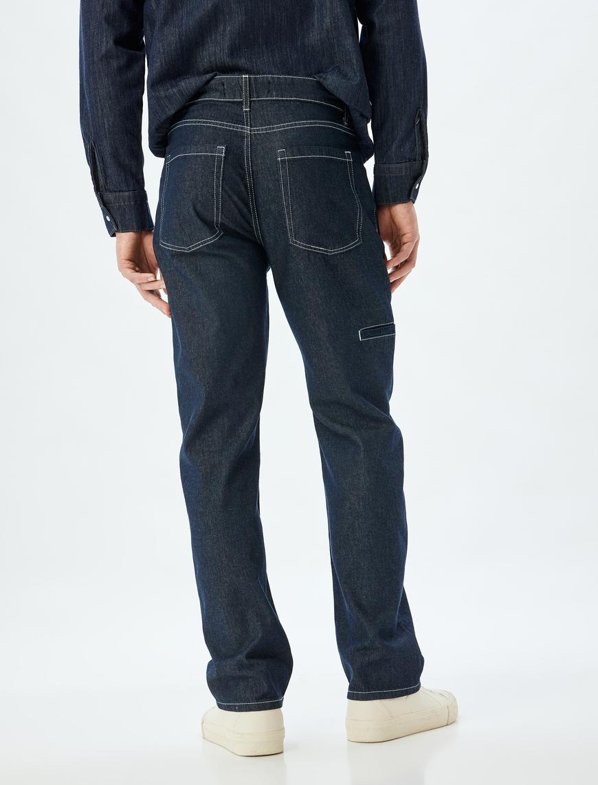   Straight Fit Kot Pantolon - Mark Jean