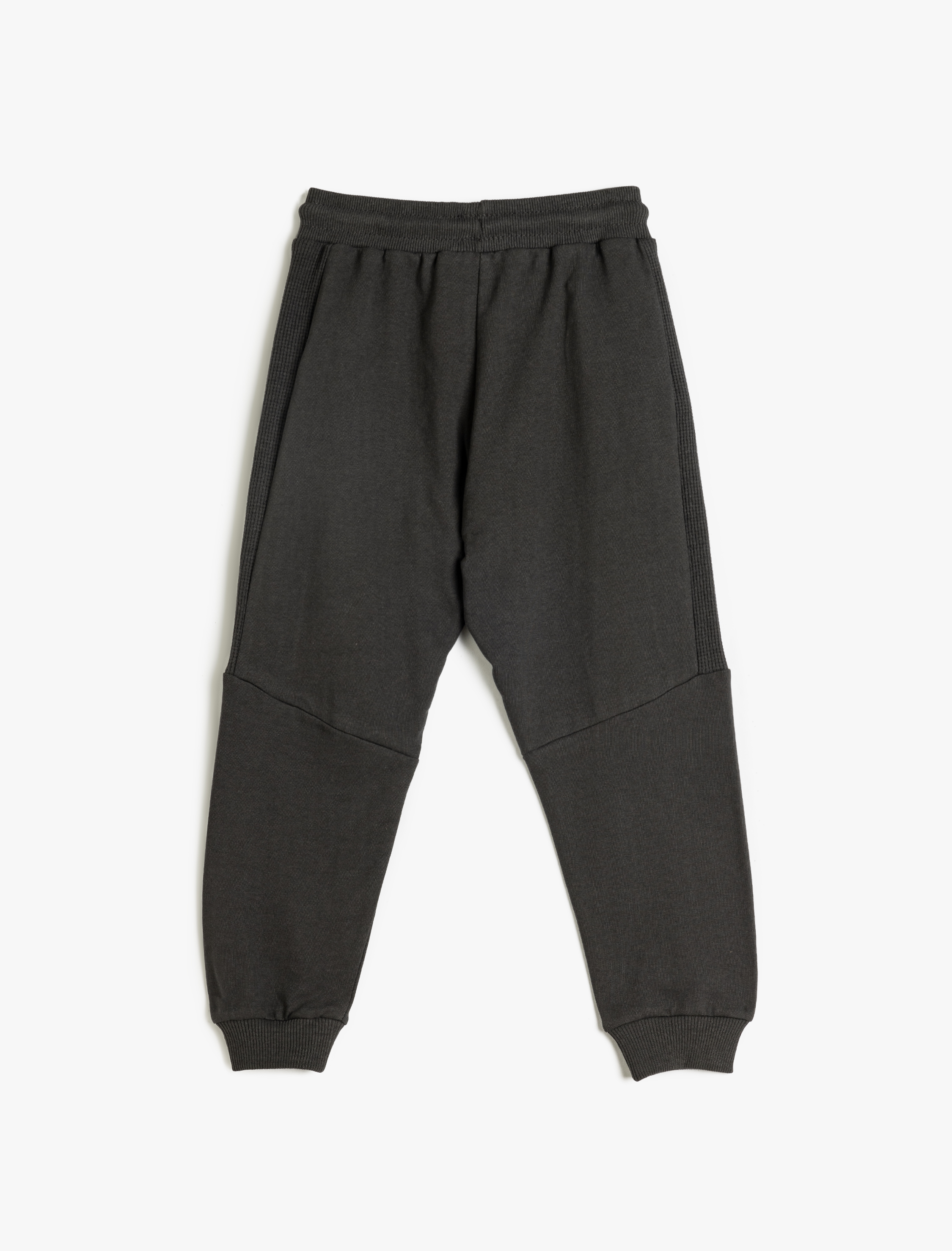 Erkek Çocuk Jogger Eşofman Altı Beli Bağlamalı Şardonlu Pamuklu