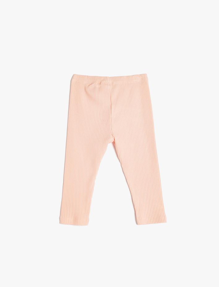 Kız Bebek Basic Tayt Beli Lastikli Kaşkorse