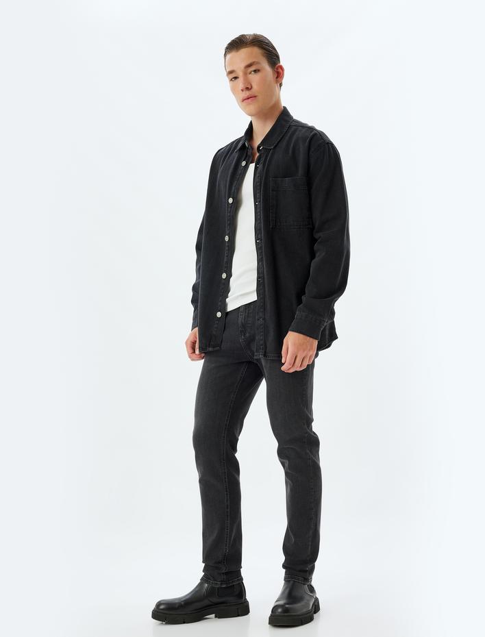  Slim Fit Kot Pantolon - Brad Jean