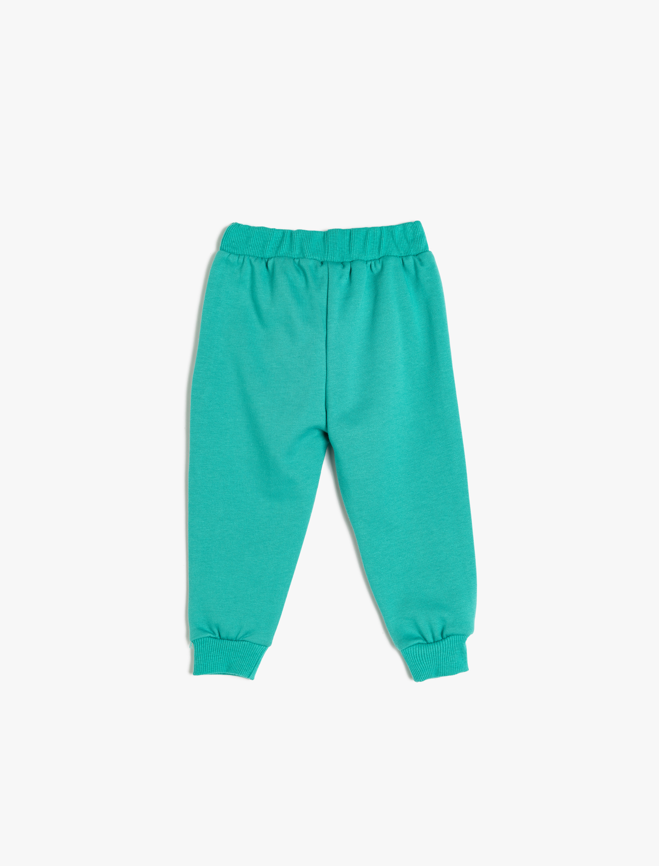  Erkek Bebek Şardonlu Jogger Eşofman Altı Beli Bağlamalı Canavar Baskılı