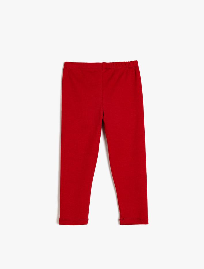 Kız Bebek Basic Tayt Beli Lastikli Kaşkorse