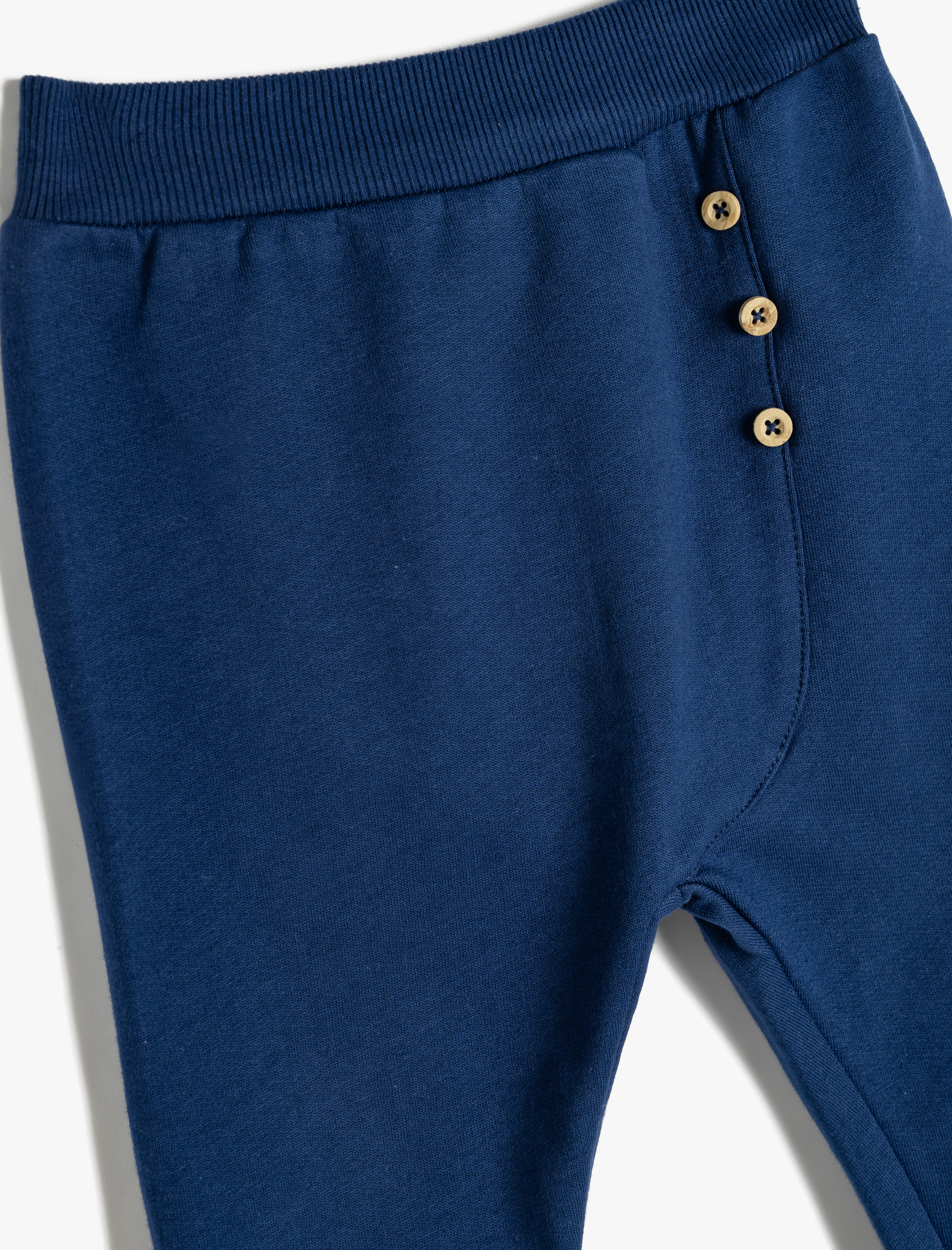  Erkek Bebek Basic Jogger Eşofman Altı Beli Lastikli Dokulu Pamuklu Şardonlu