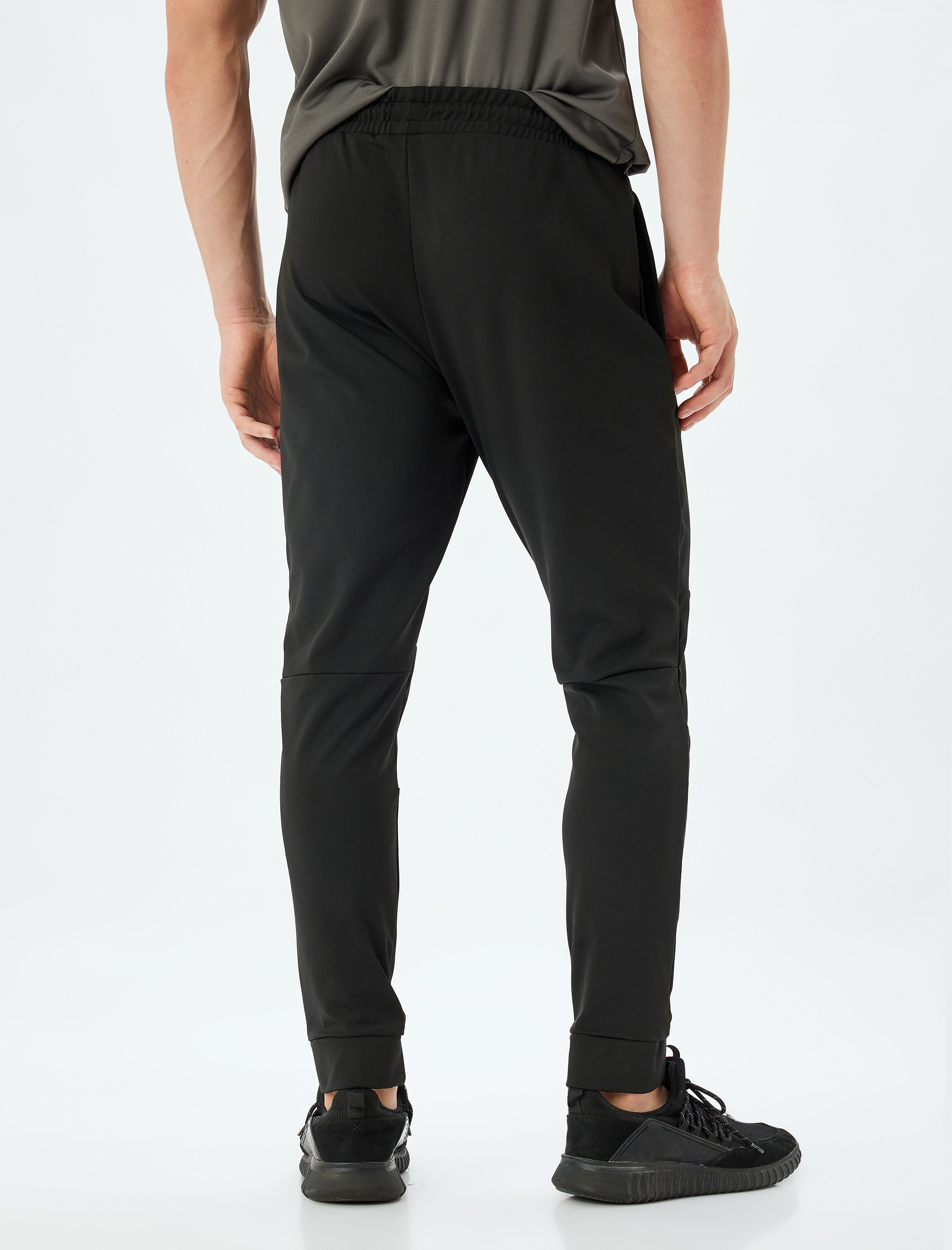 Spor Eşofman Altı Jogger Beli Bağcıklı Cep Detaylı