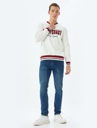 Slim Fit Kot Pantolon - Brad Jean