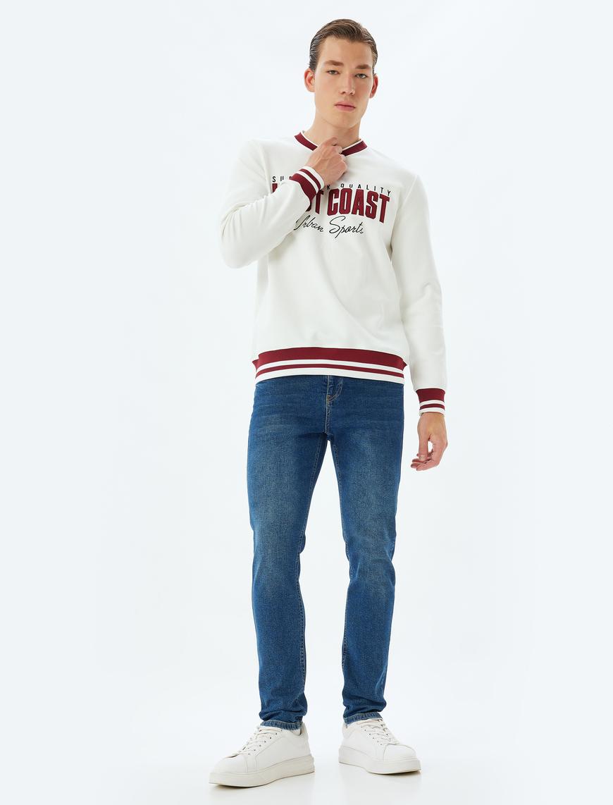   Slim Fit Kot Pantolon - Brad Jean