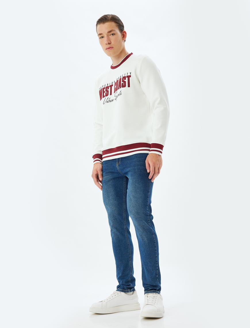   Slim Fit Kot Pantolon - Brad Jean