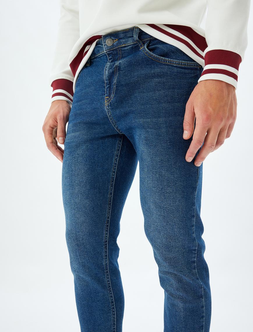   Slim Fit Kot Pantolon - Brad Jean