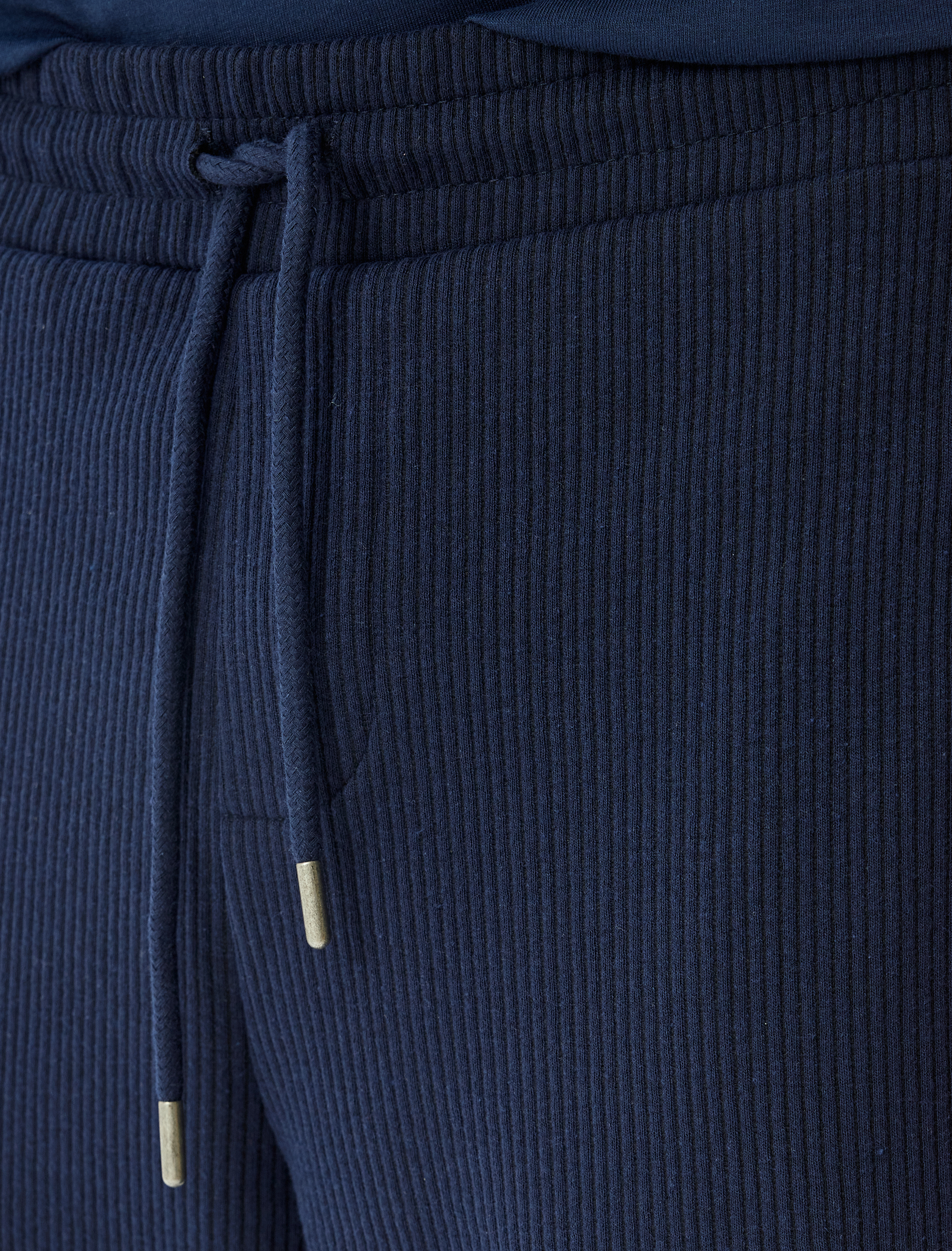   Eşofman Altı Beli Bağcıklı Cep Detaylı Pamuk Karışımlı