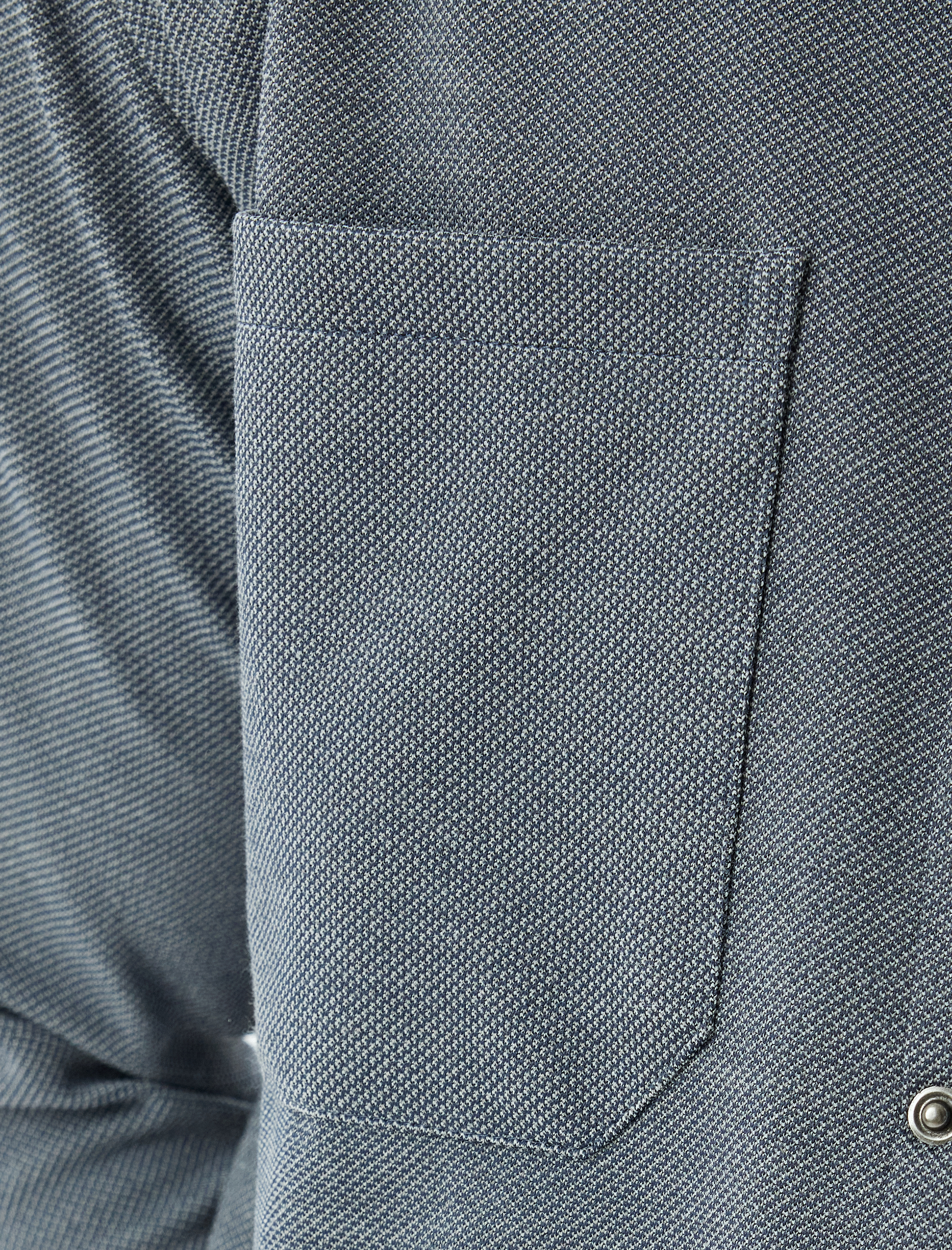   Uzun Kollu Gömlek Cep Detaylı Viskon Karışımlı Regular Fit