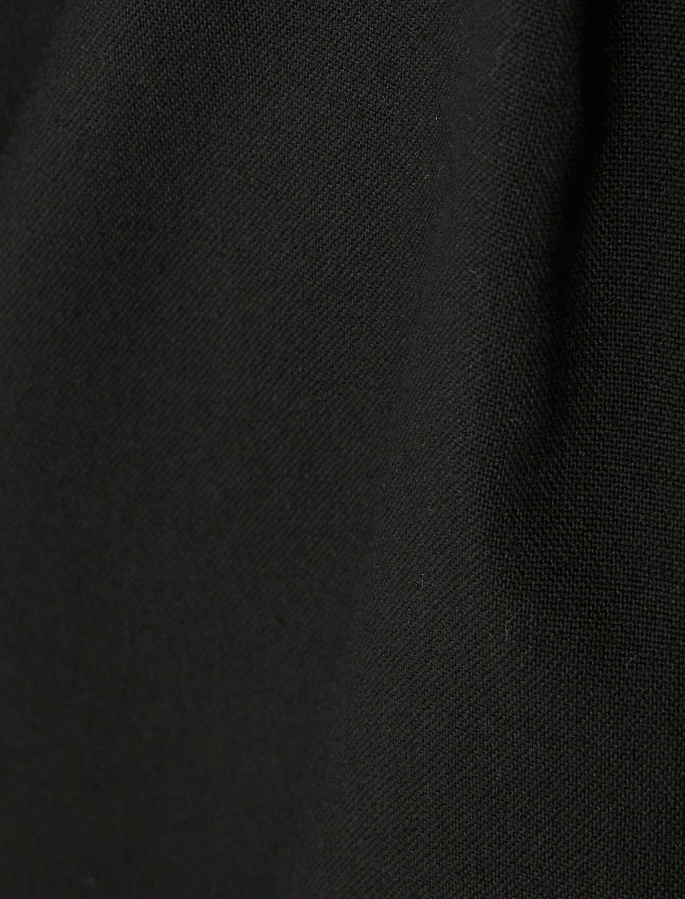   Bol Paça Pantolon Pileli Düğmeli Şerit Detaylı Cepli