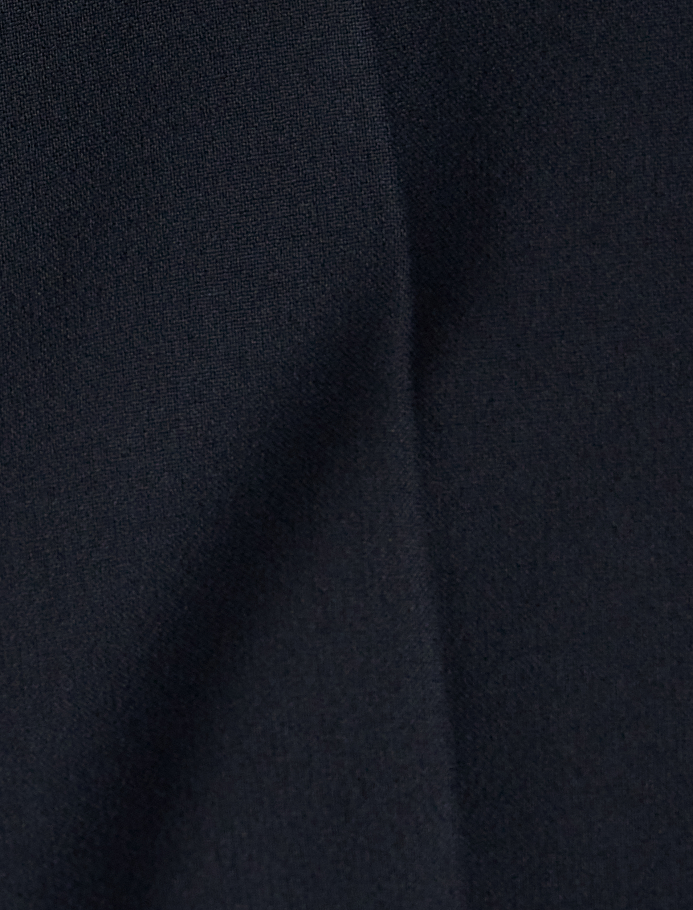   Yüksek Bel Kumaş Pantolon Bol Paça Önden Cep Detaylı