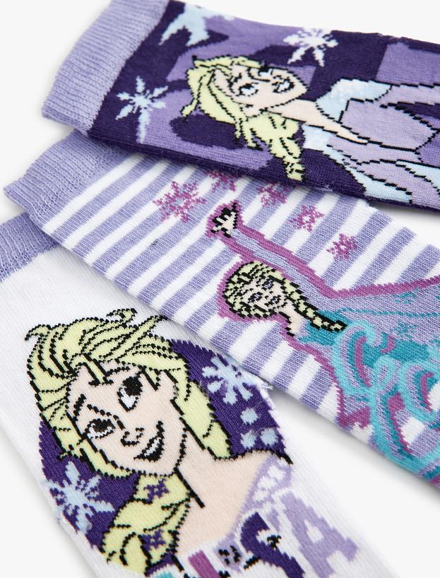 3'lü Disney Frozen Çorap Seti Lisanslı_2