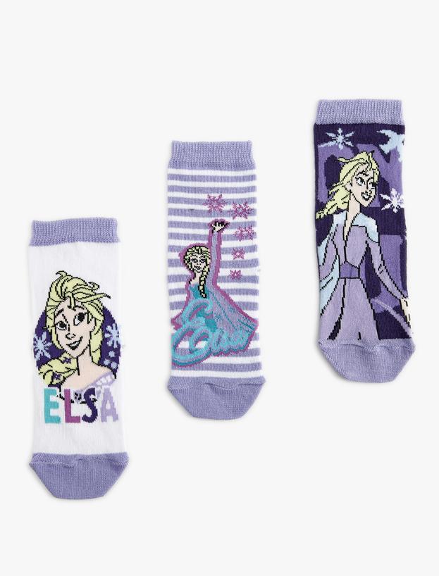 3'lü Disney Frozen Çorap Seti Lisanslı_1