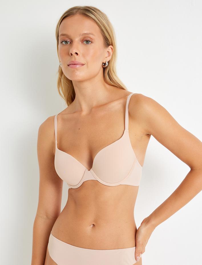  Desteksiz Balenli Sütyen Dolgusuz Basic