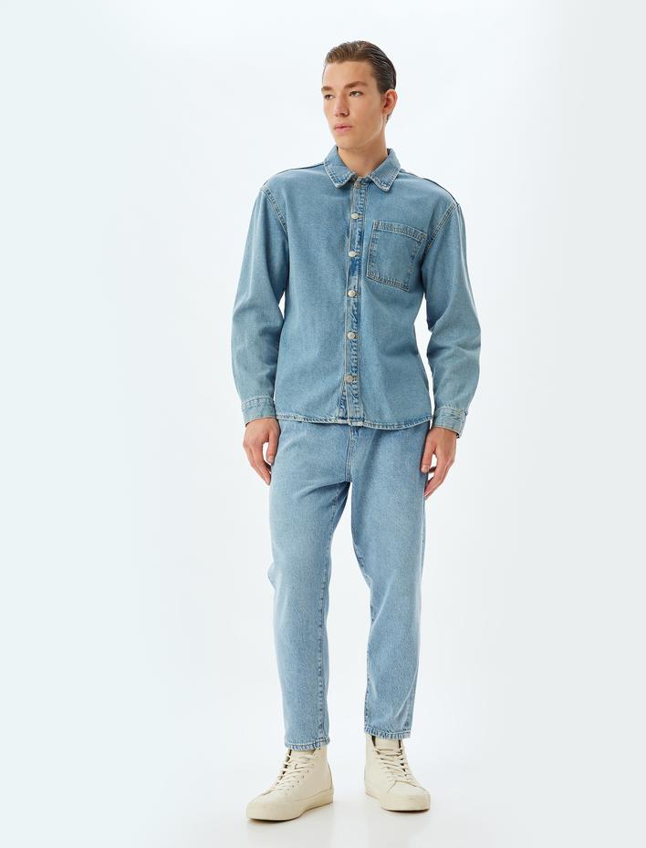  Loose Fit Jean Pantolon - Steve Jean