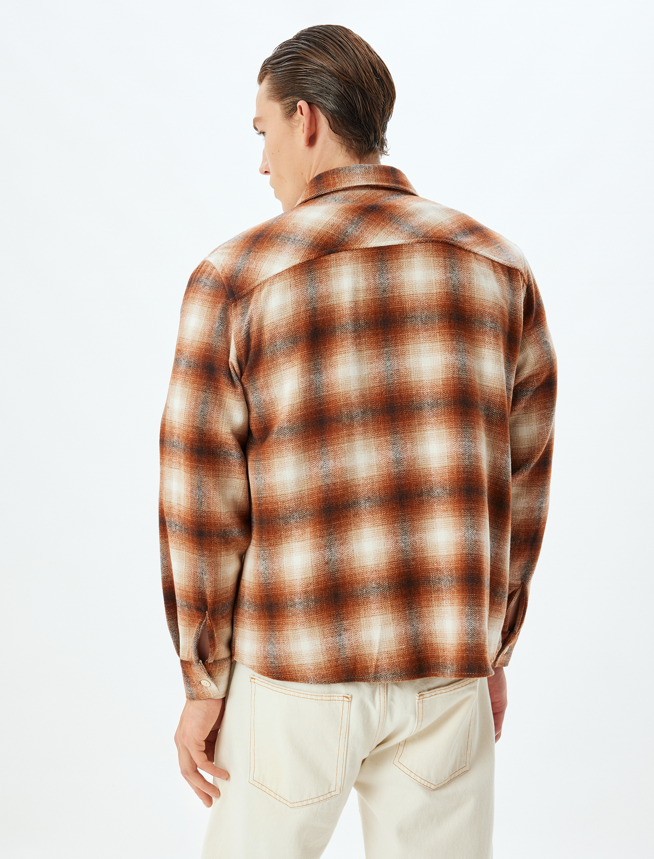   Oduncu Gömleği Uzun Kollu Cep Detaylı Regular Fit