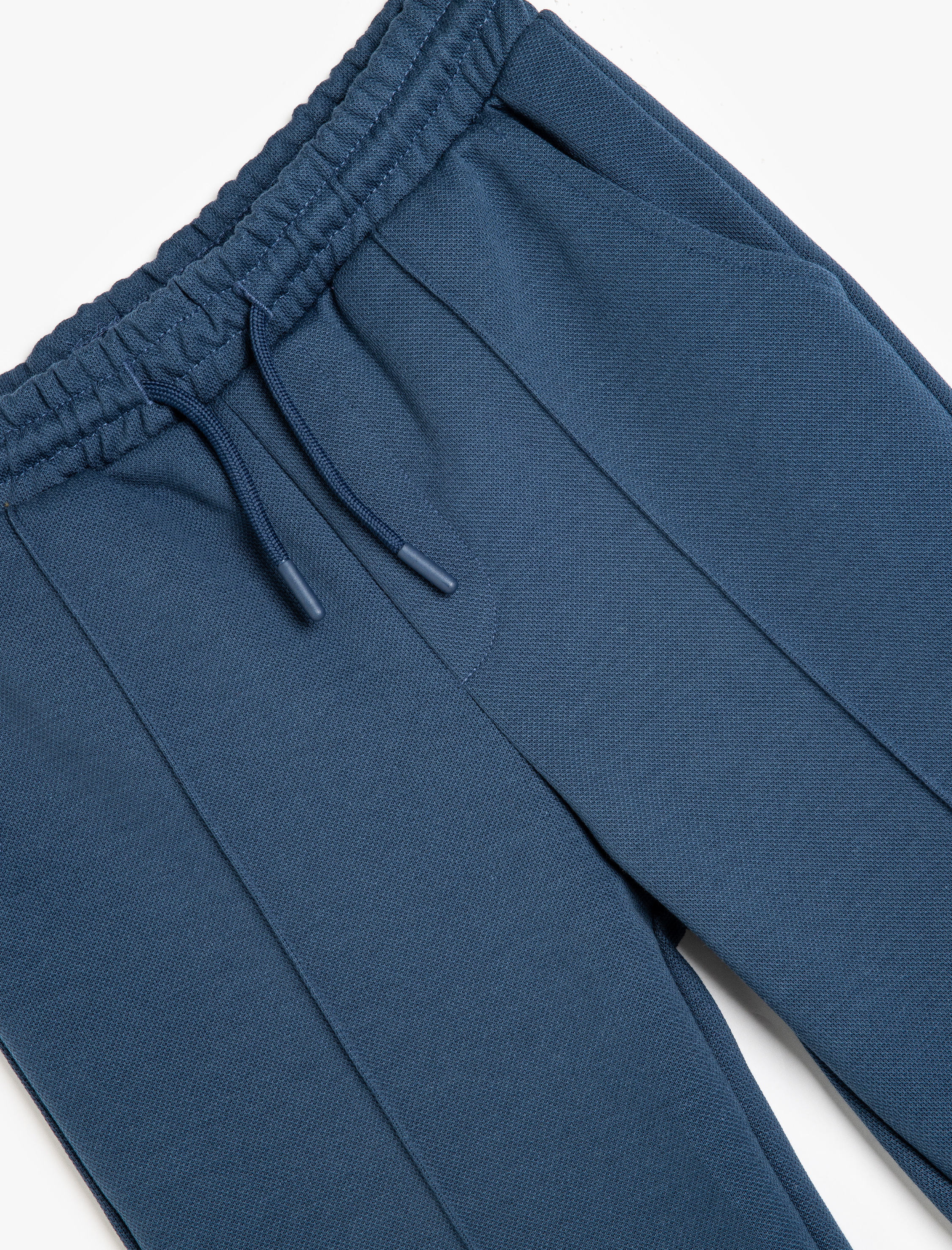  Erkek Çocuk Basic Jogger Eşofman Altı Beli Bağlamalı Şardonlu