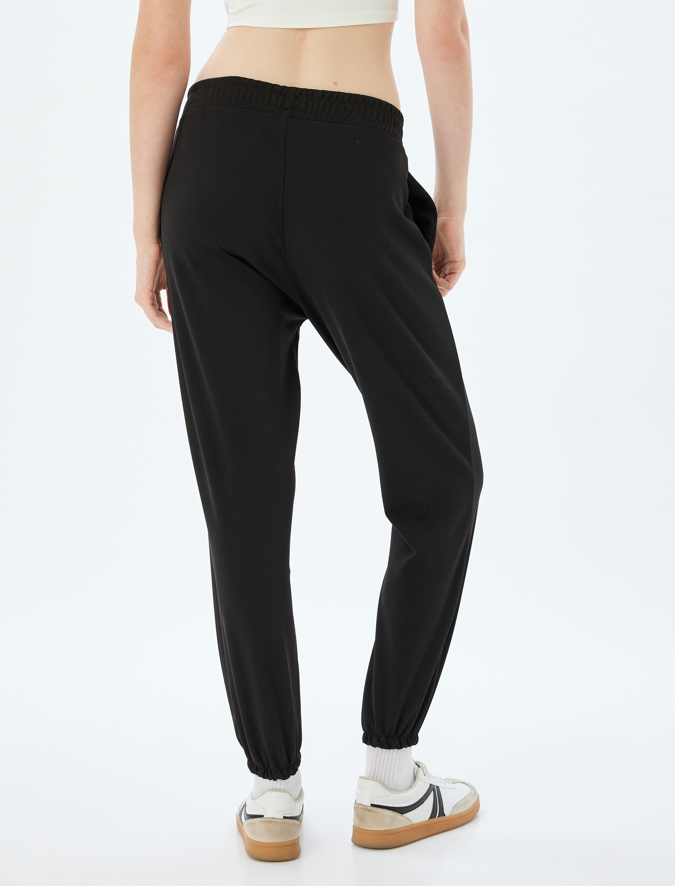   Jogger Eşofman Altı Krep Scuba Kumaş Cepli