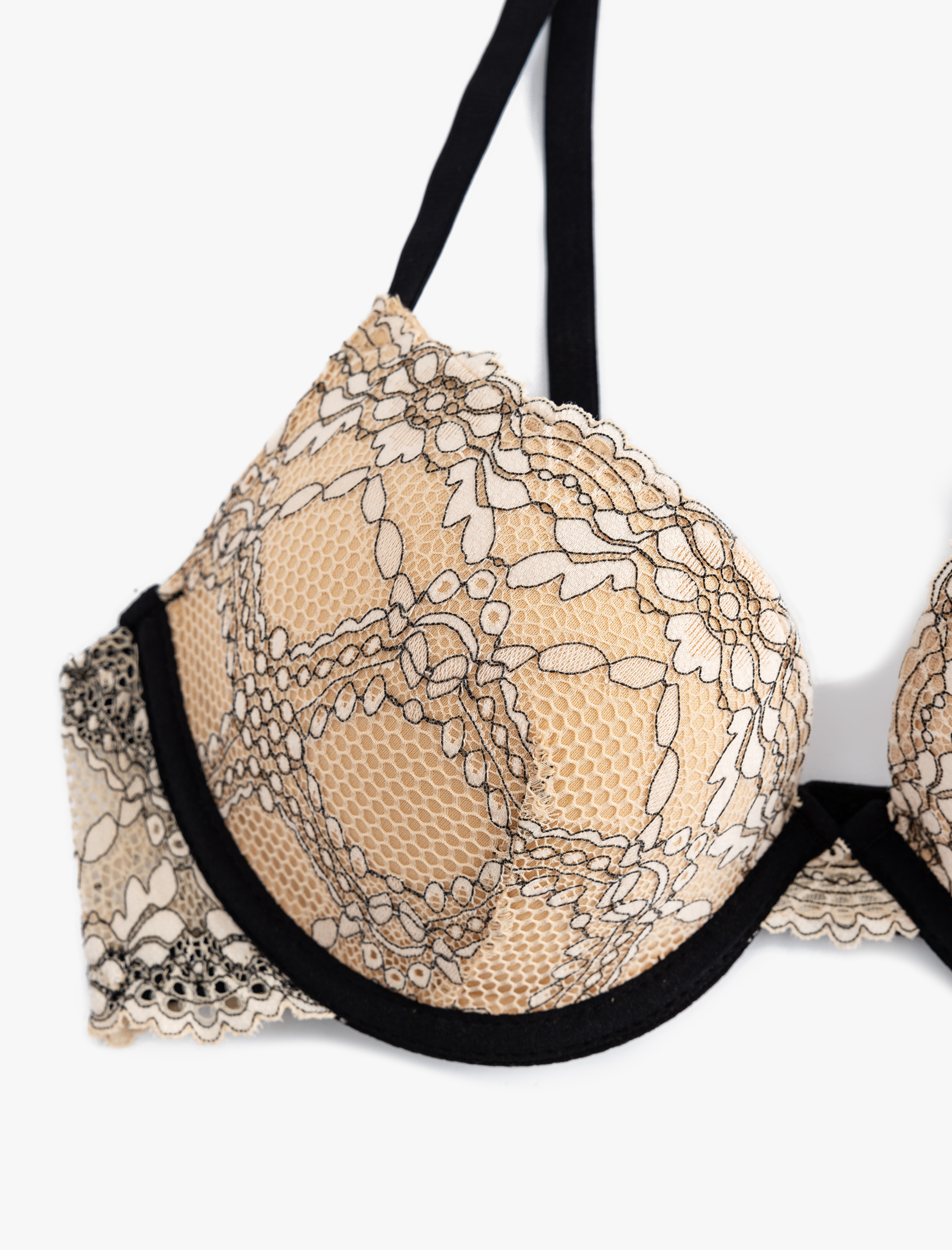   Destekli Ekstra Dolgulu Sütyen Maximizer Dantelli Floral