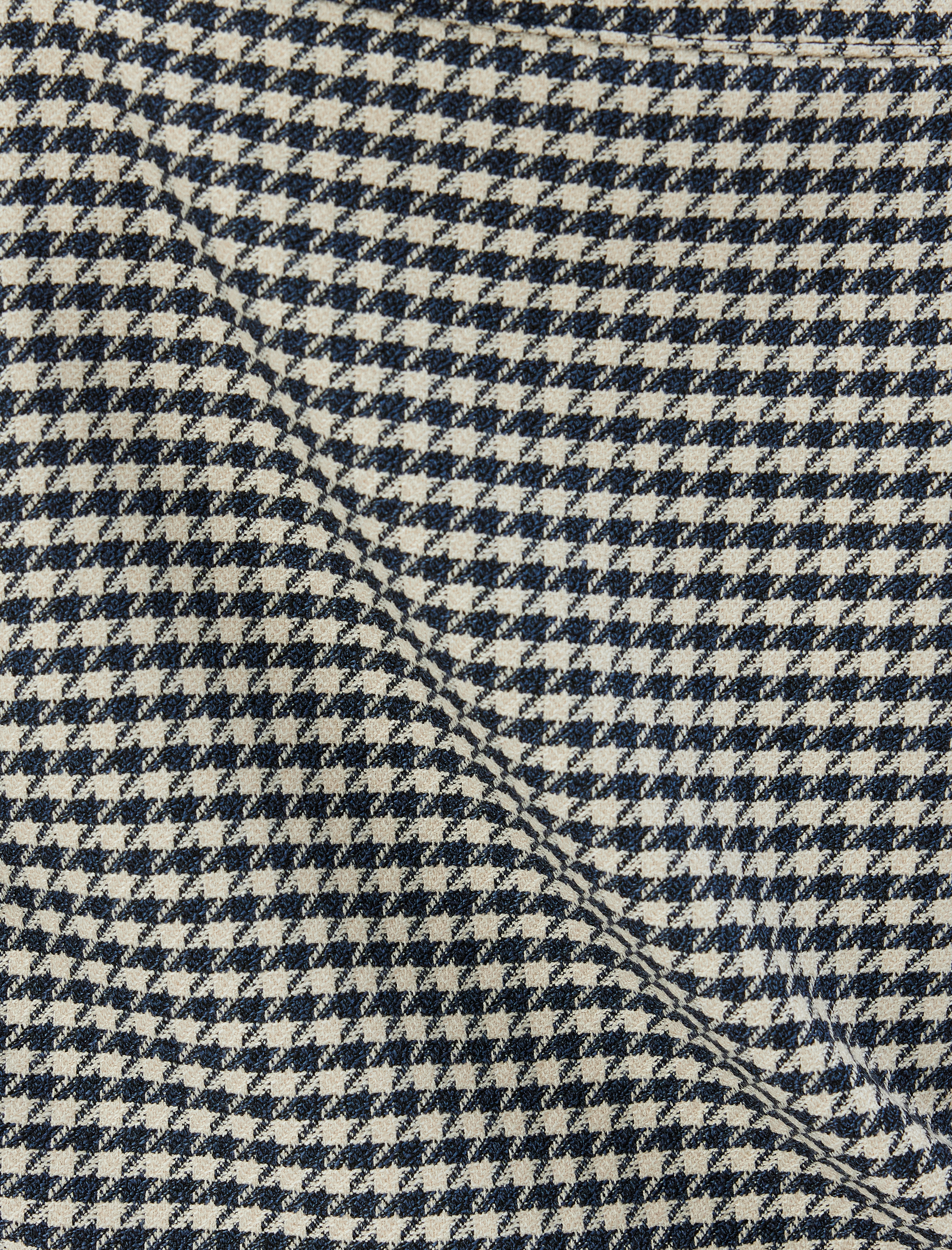   Koton X Sima Tarkan - Şort Astar Detaylı Kemerli Pile Detaylı Kazayağı Desenli Mini Etek