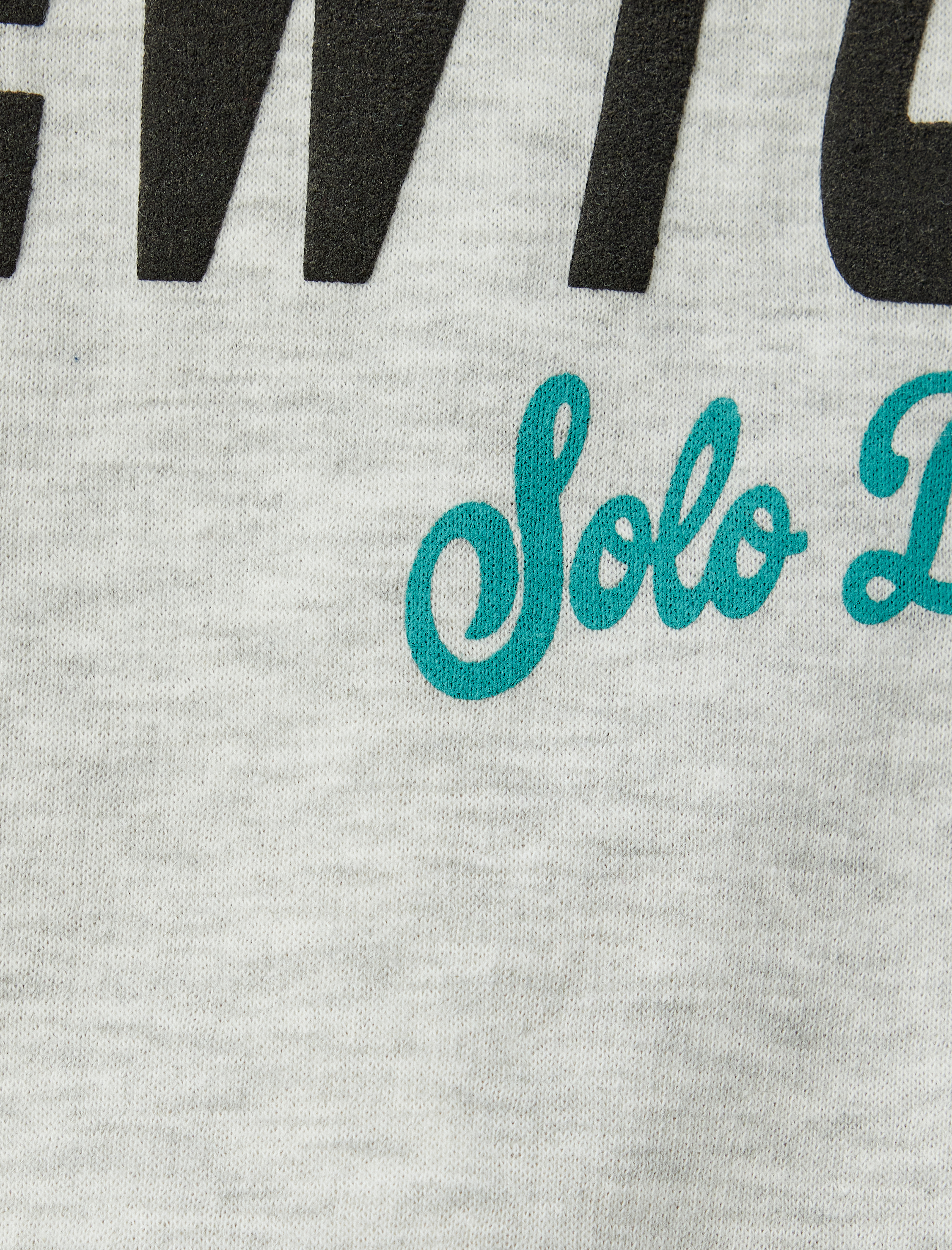   Yarım Fermuarlı Sweatshirt Baskılı Dik Yaka Cep Detaylı Şardonlu