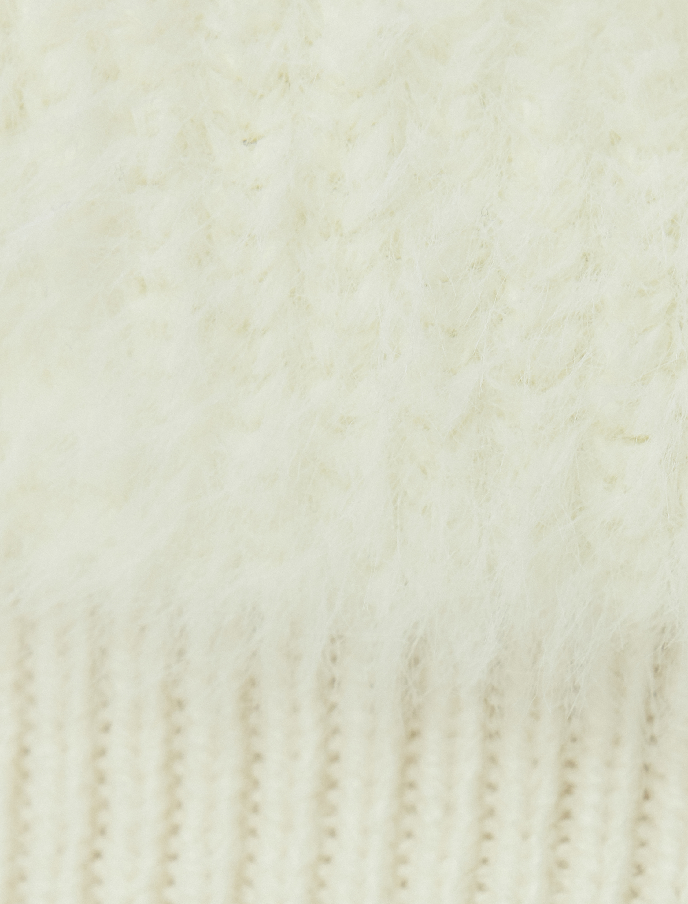   Peluş Hırka Fermuarlı Dik Yaka Ribanalı