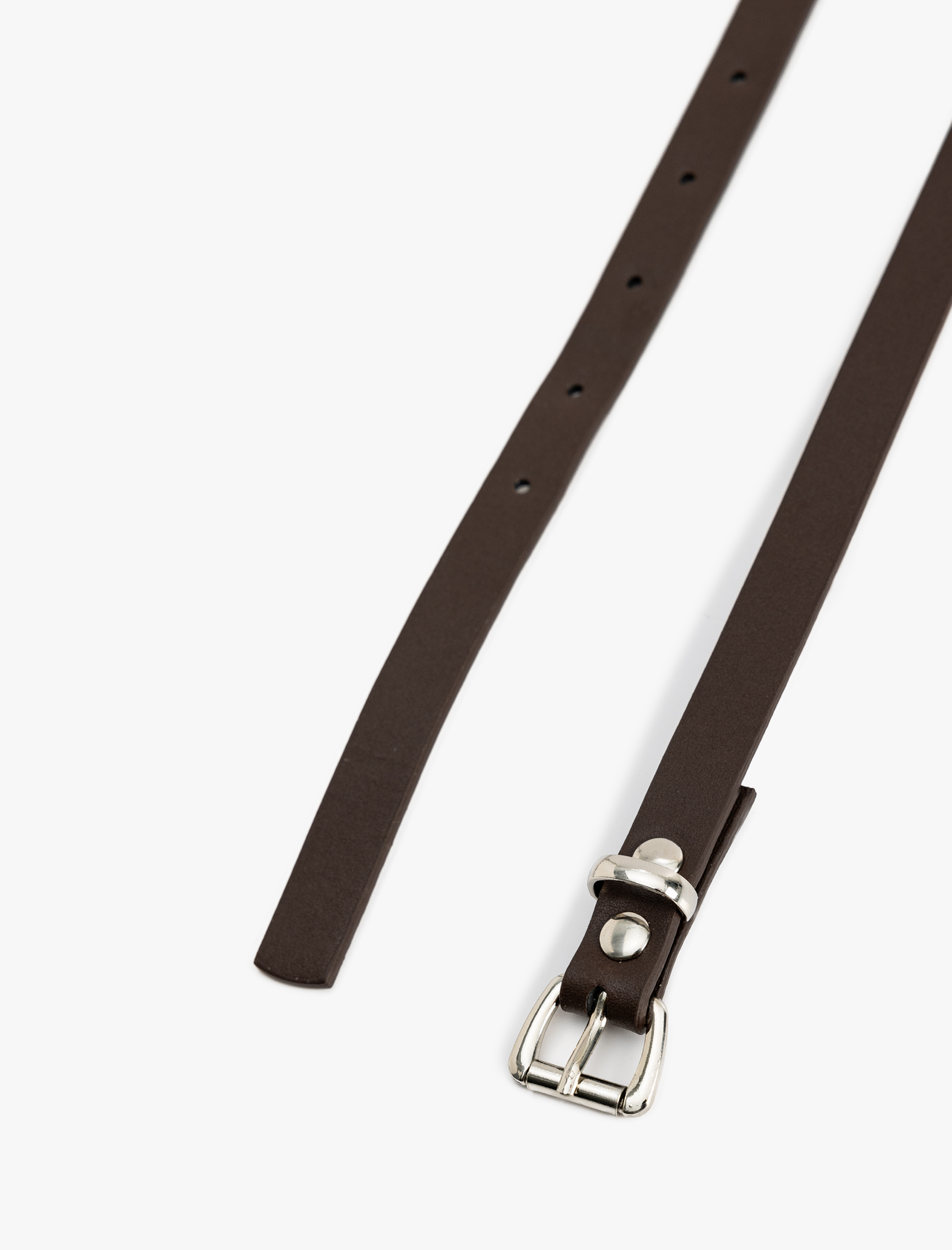  Kadın Suni Deri İnce Kemer - Koton X Sima Tarkan