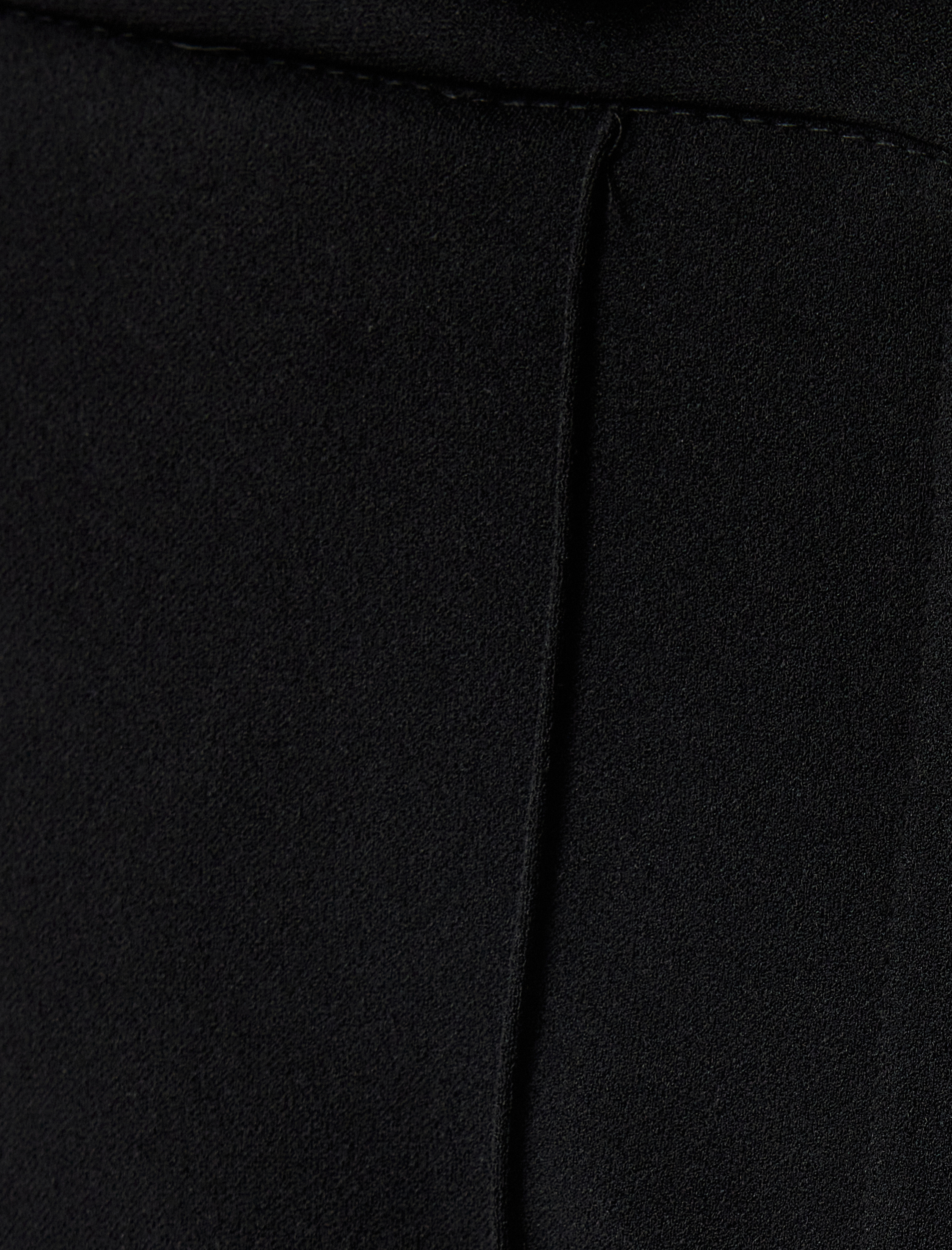 Yırtmaç Detaylı Kumaş Pantolon Cepli Standart Bel