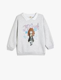 Harry Potter Sweatshirt Lisanslı Gömlek Yaka Uzun Kollu Şardonlu