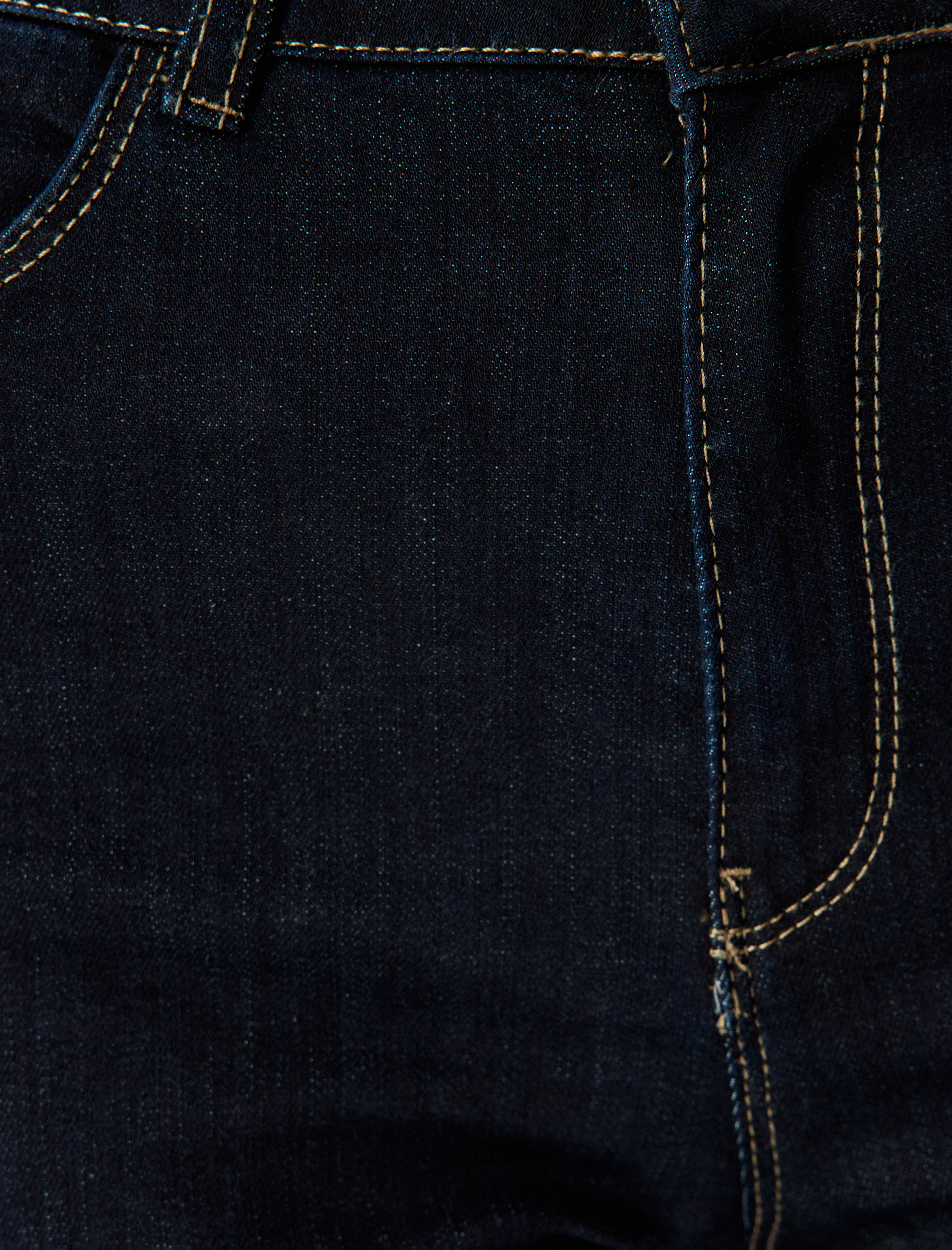   İspanyol Paça Kot Pantolon Standart Bel Slim Fit Düğmeli Cep Detaylı - Flare Jeans