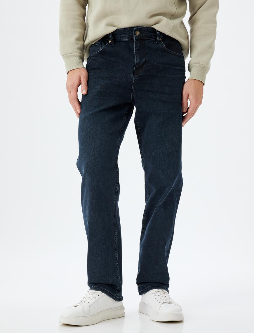   Straight Fit Kot Pantolon - Mark Jean