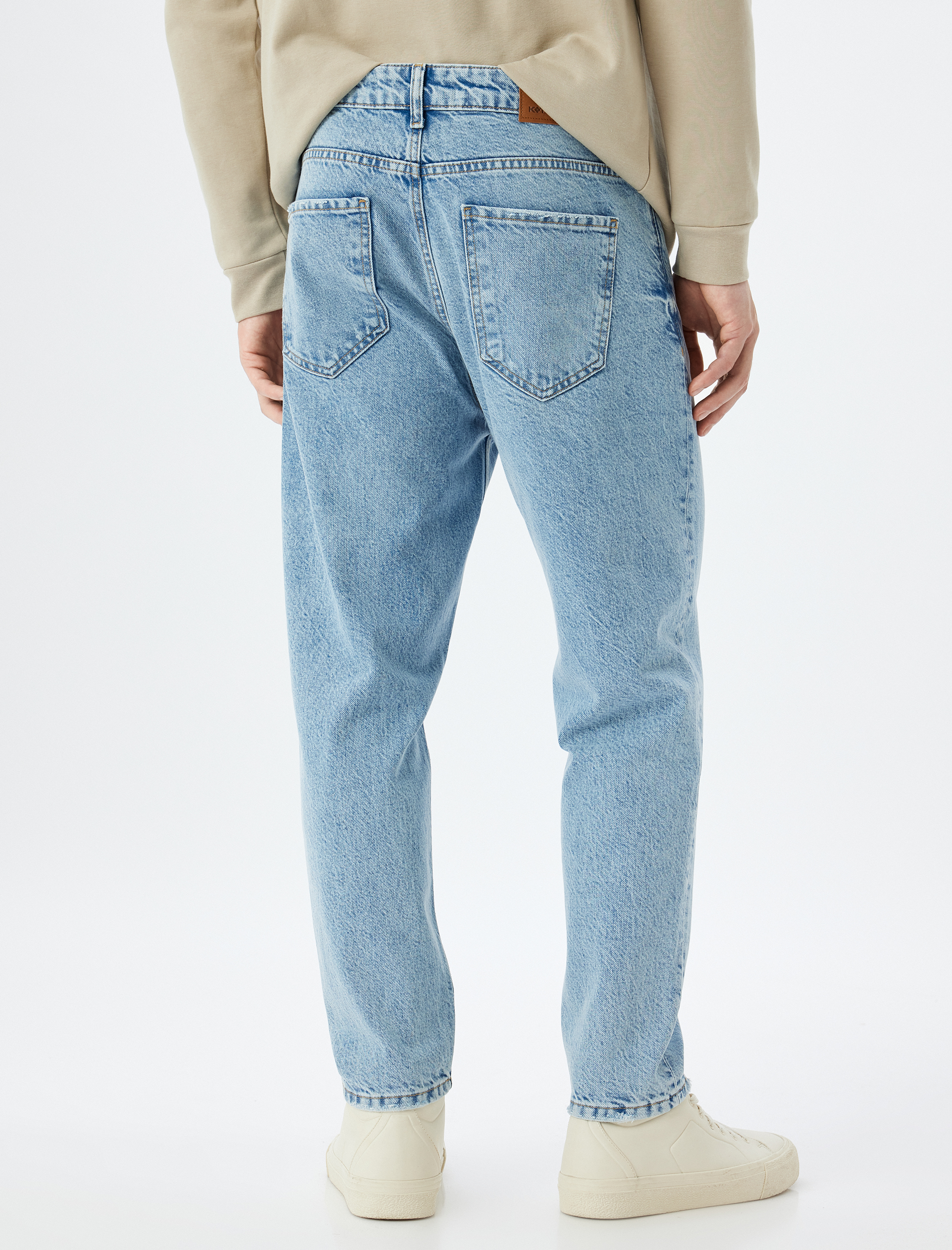   Normal Bel Loose Fit Jean Pantolon - Steve Jean