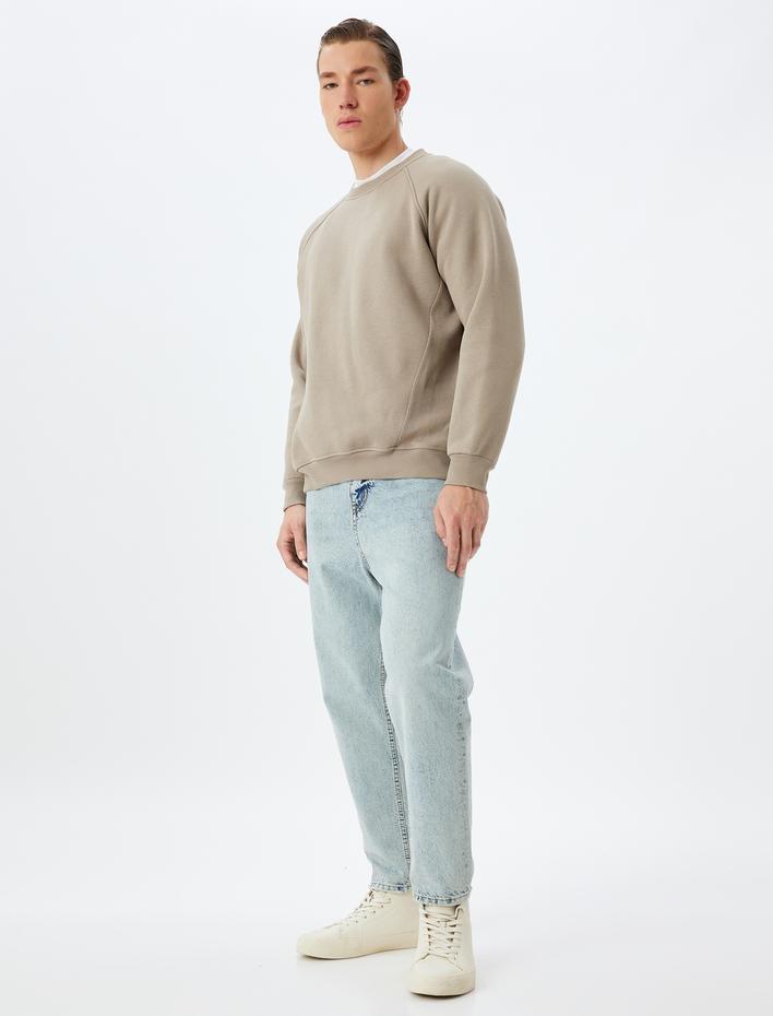  Normal Bel Loose Fit Jean Pantolon - Steve Jean