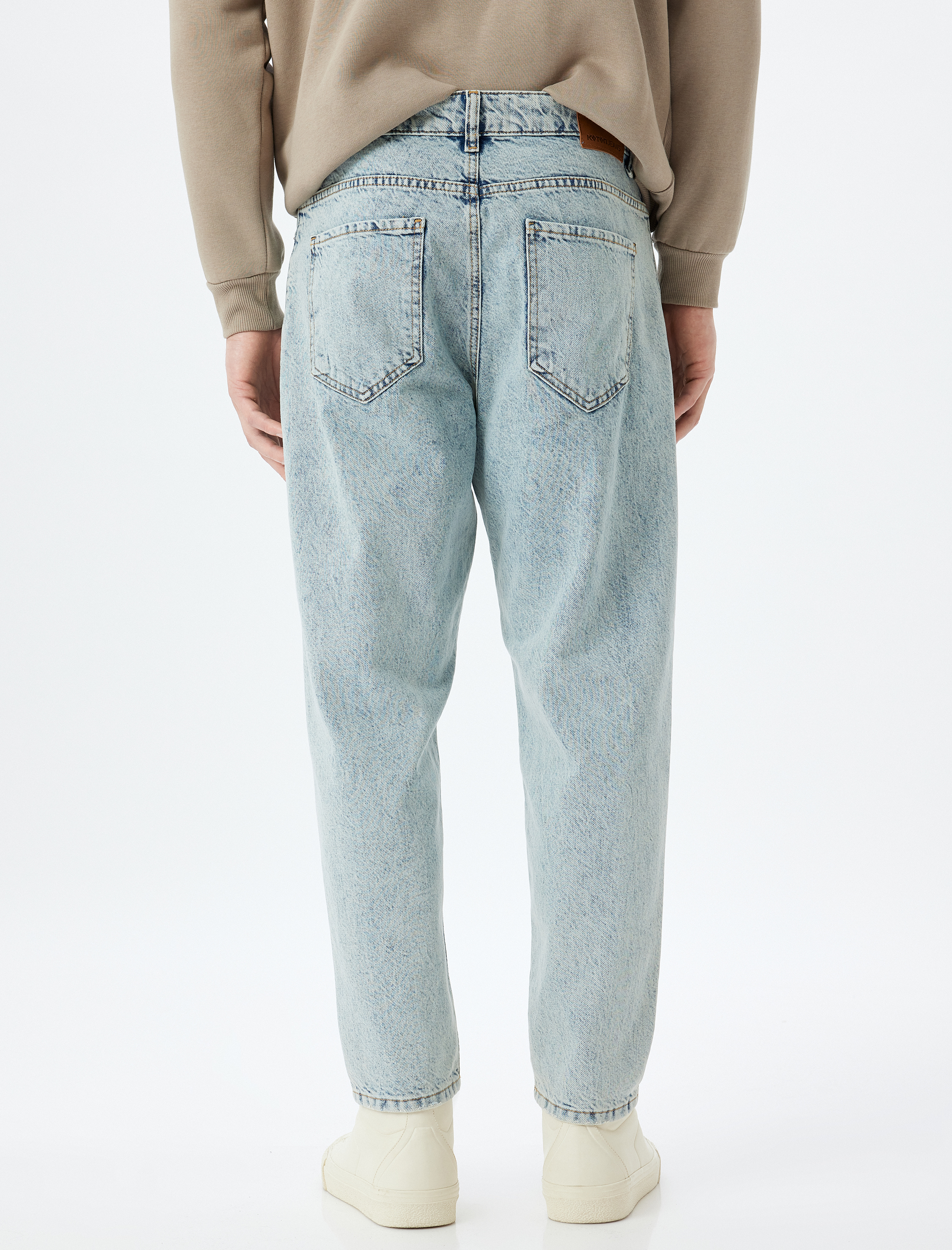  Normal Bel Loose Fit Jean Pantolon - Steve Jean