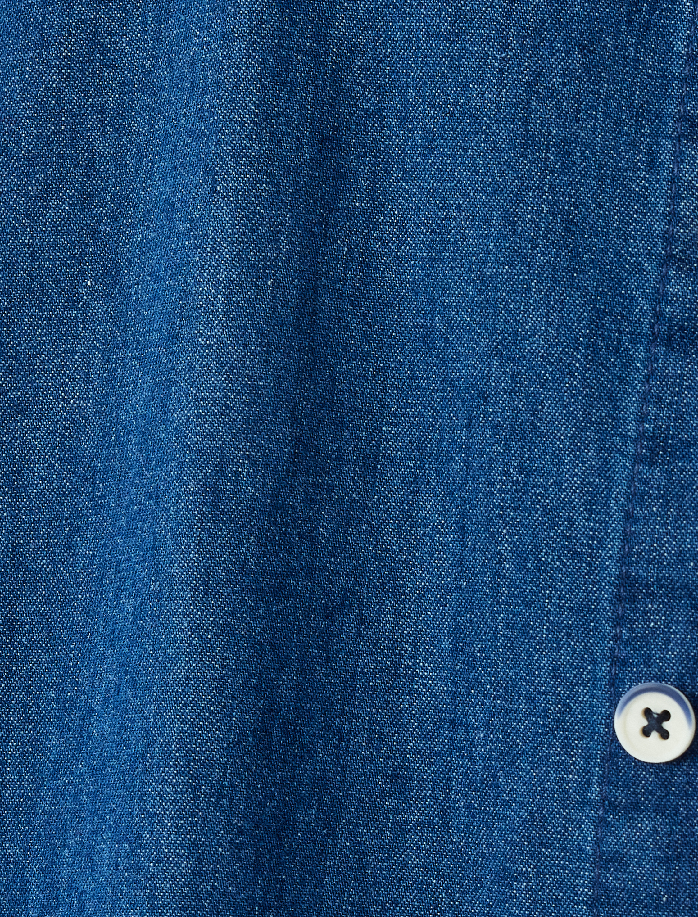   Kot Gömlek Ceket Oversize Uzun Kollu Pamuklu