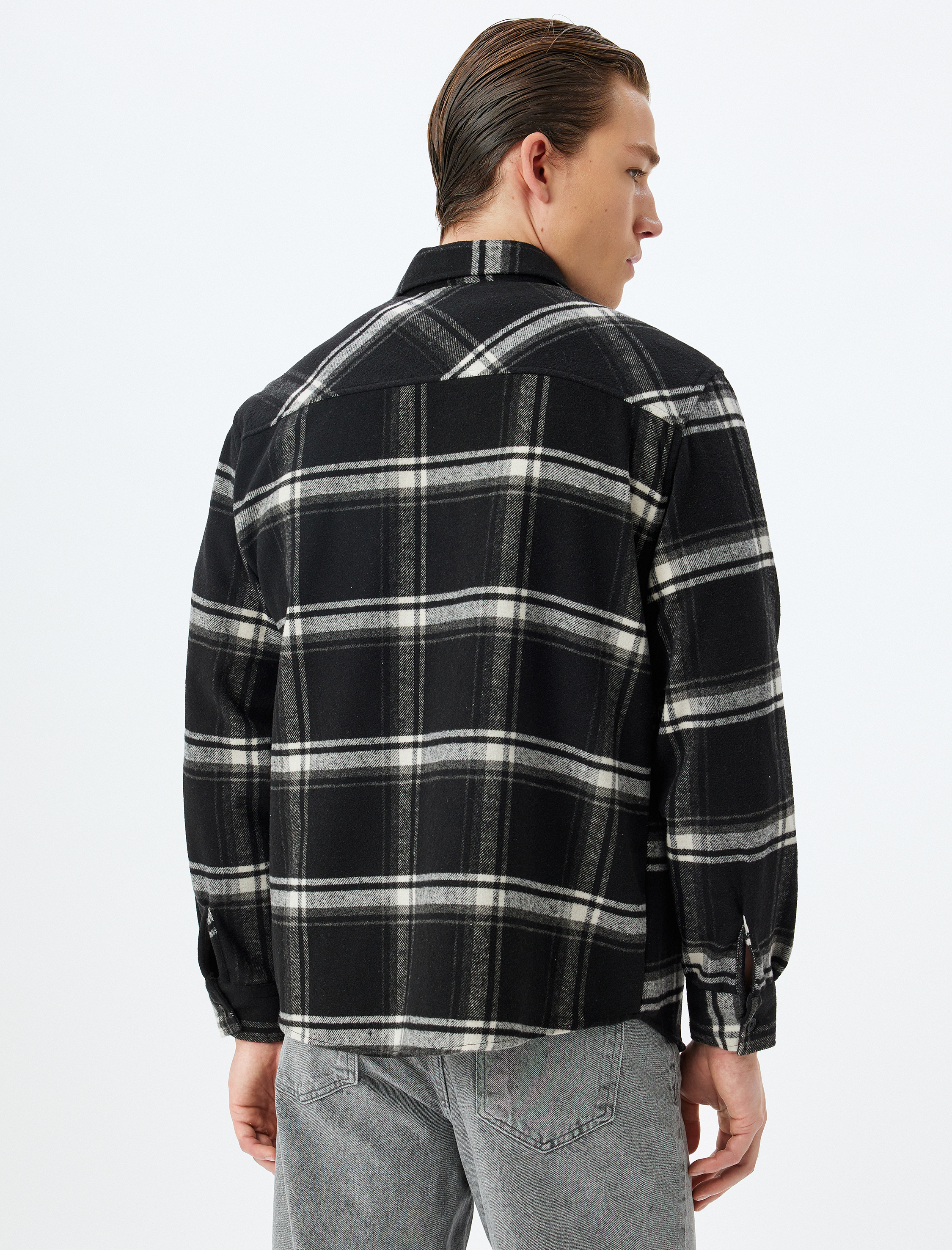   Oduncu Gömleği Uzun Kollu Cep Detaylı Regular Fit