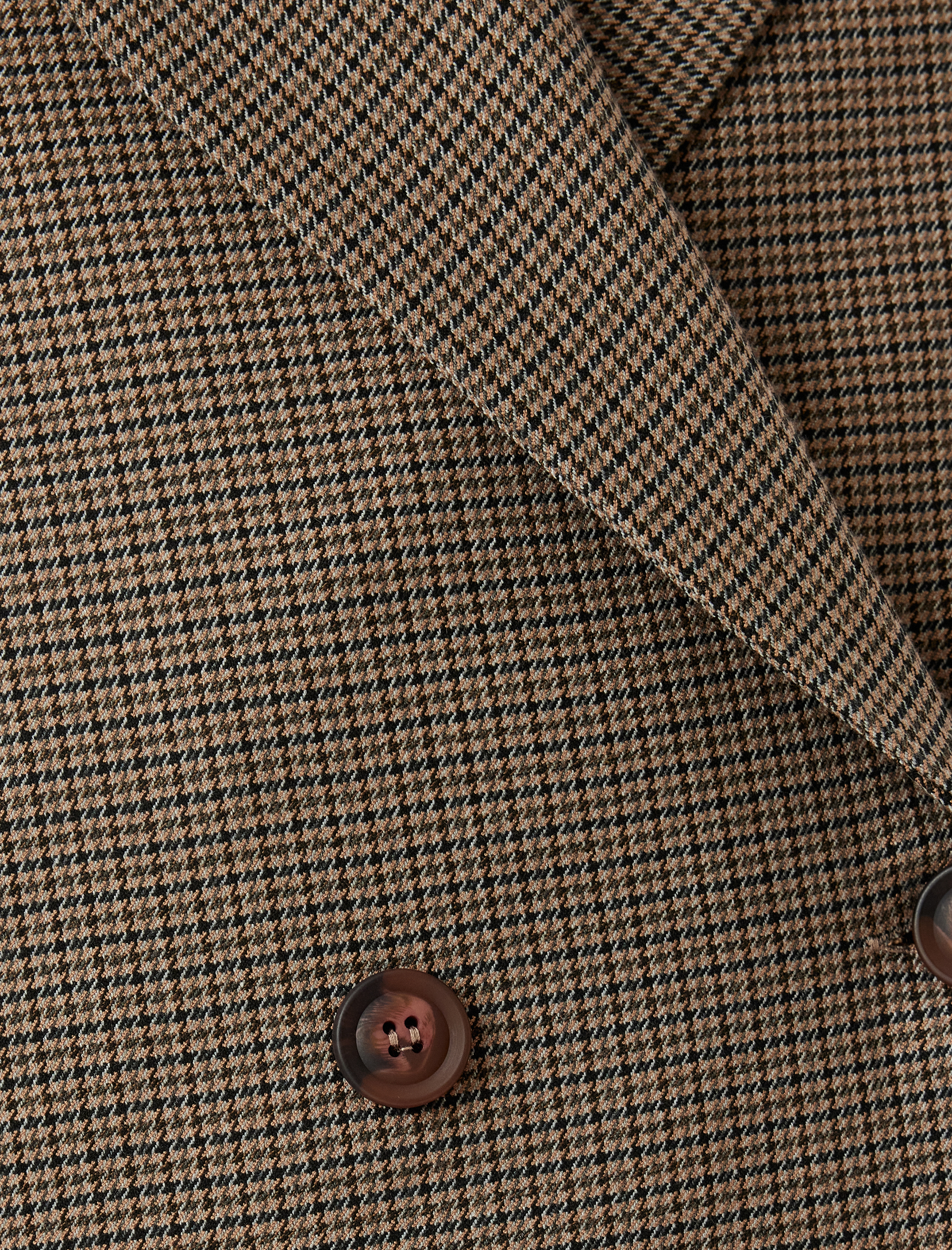   Kruvaze Ceket Düğmeli Kapaklı Cep Detaylı