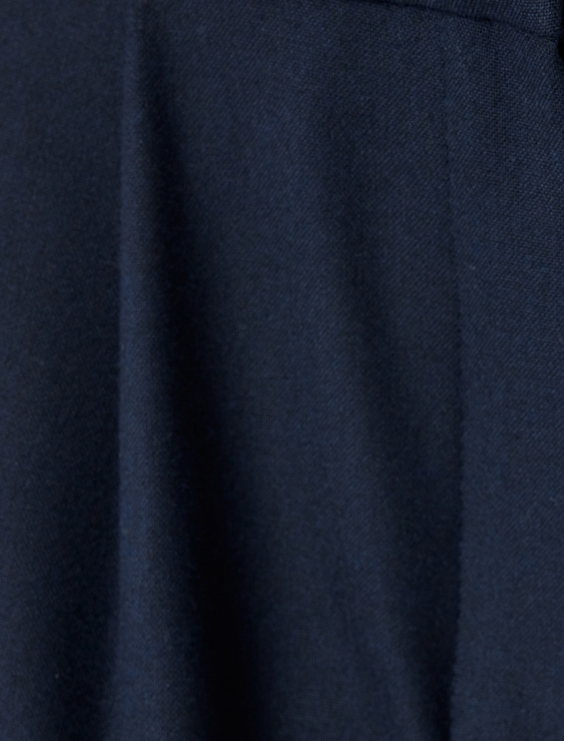   Oversize Pantolon Bol Paça Düğmeli Beli Lastikli Şerit Detaylı Cepli