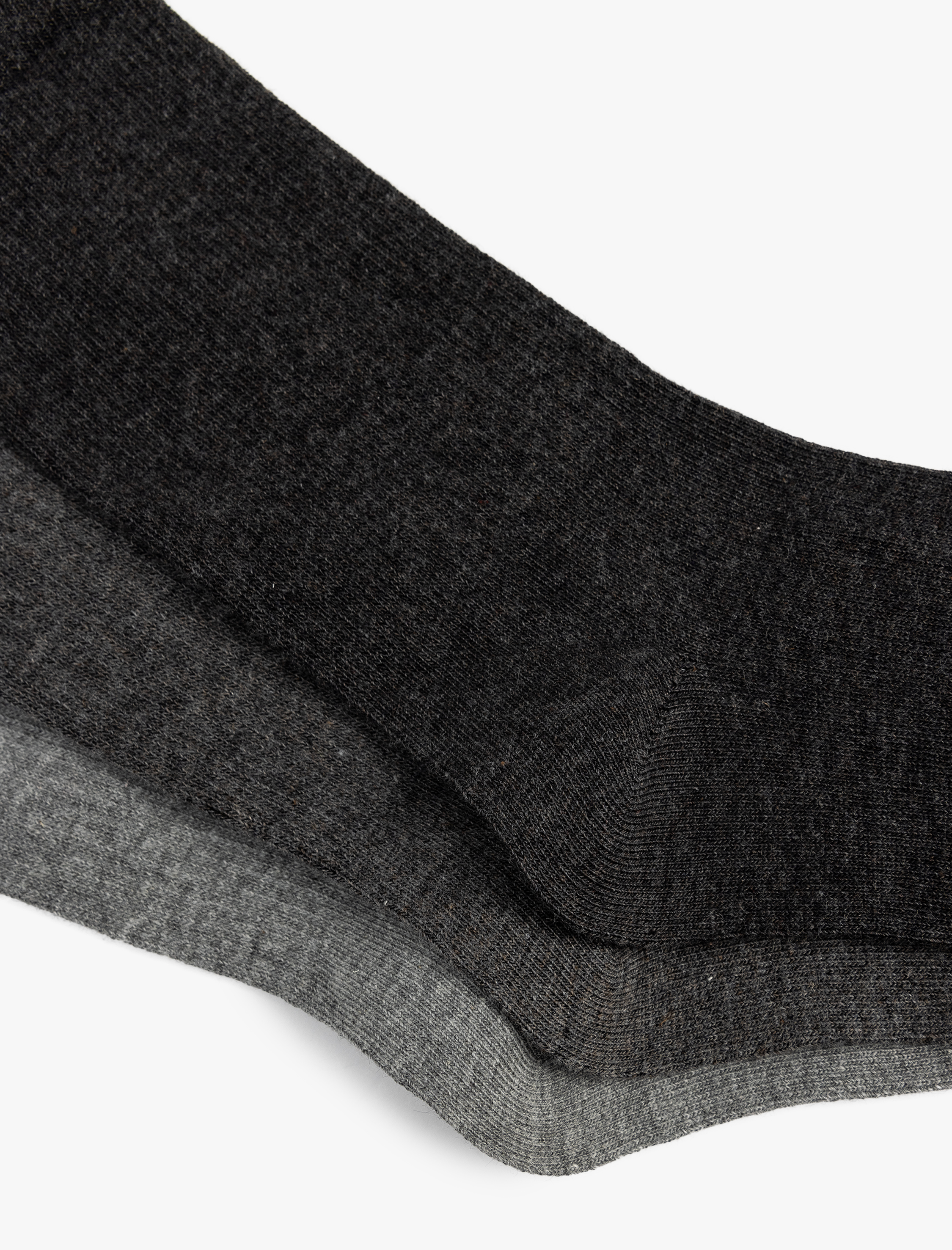  Erkek 3'lü Soket Çorap Seti Pamuk Karışımlı