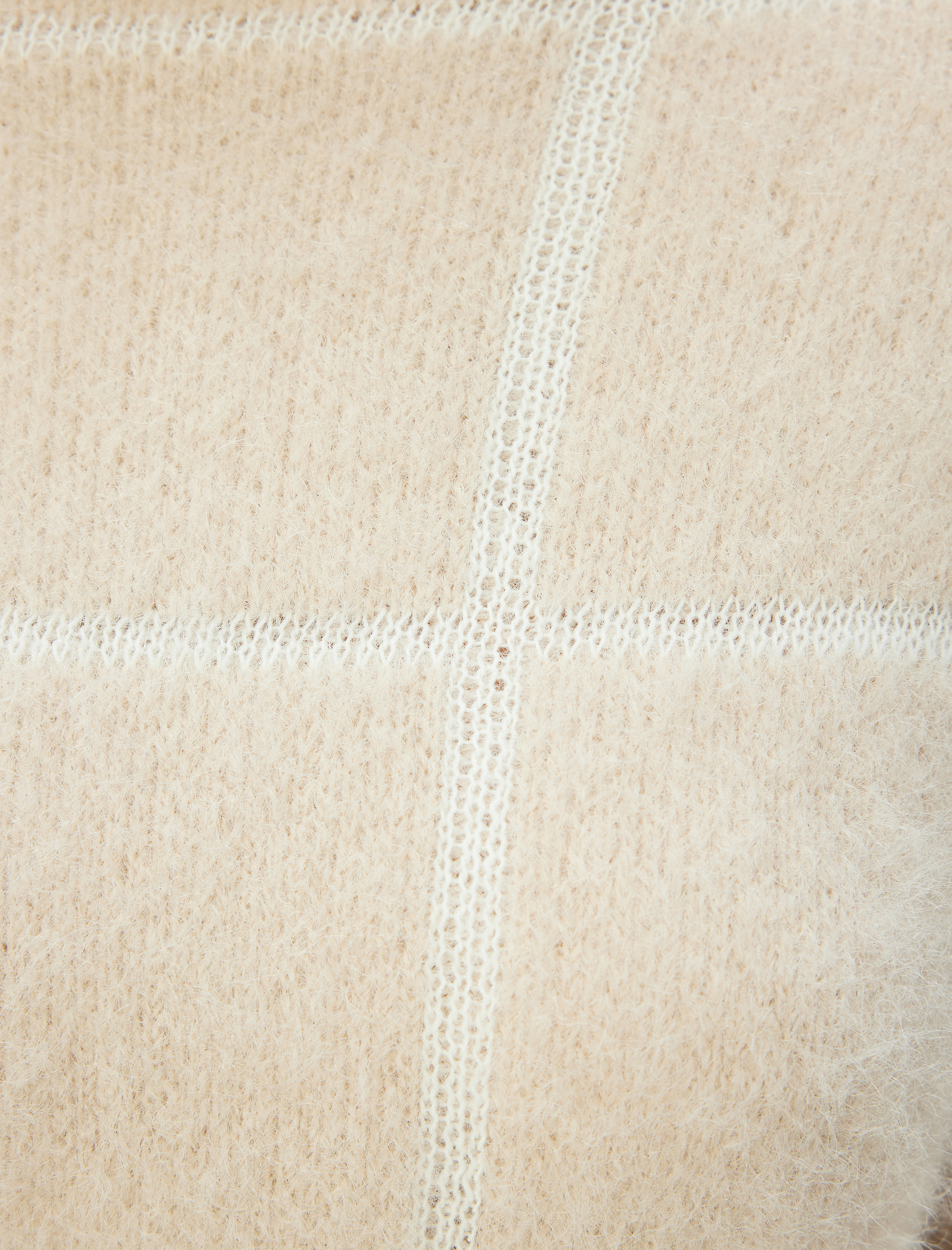   Peluş Kazak Dik Yaka Uzun Kollu