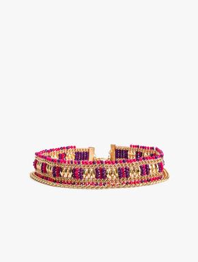 Boncuklu Choker Kolye